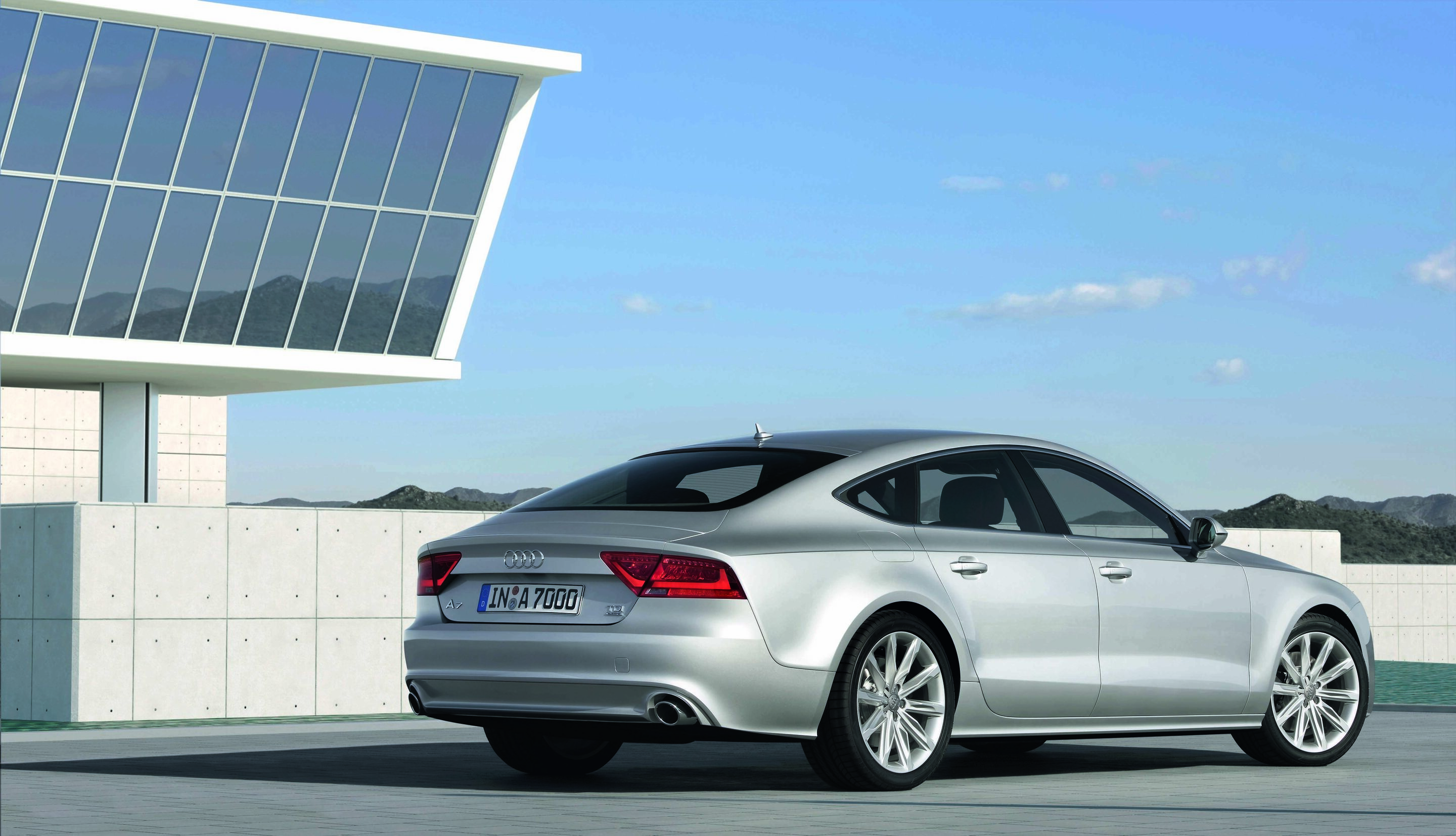 Audi A7 Sportback - Farbe: Eissilber