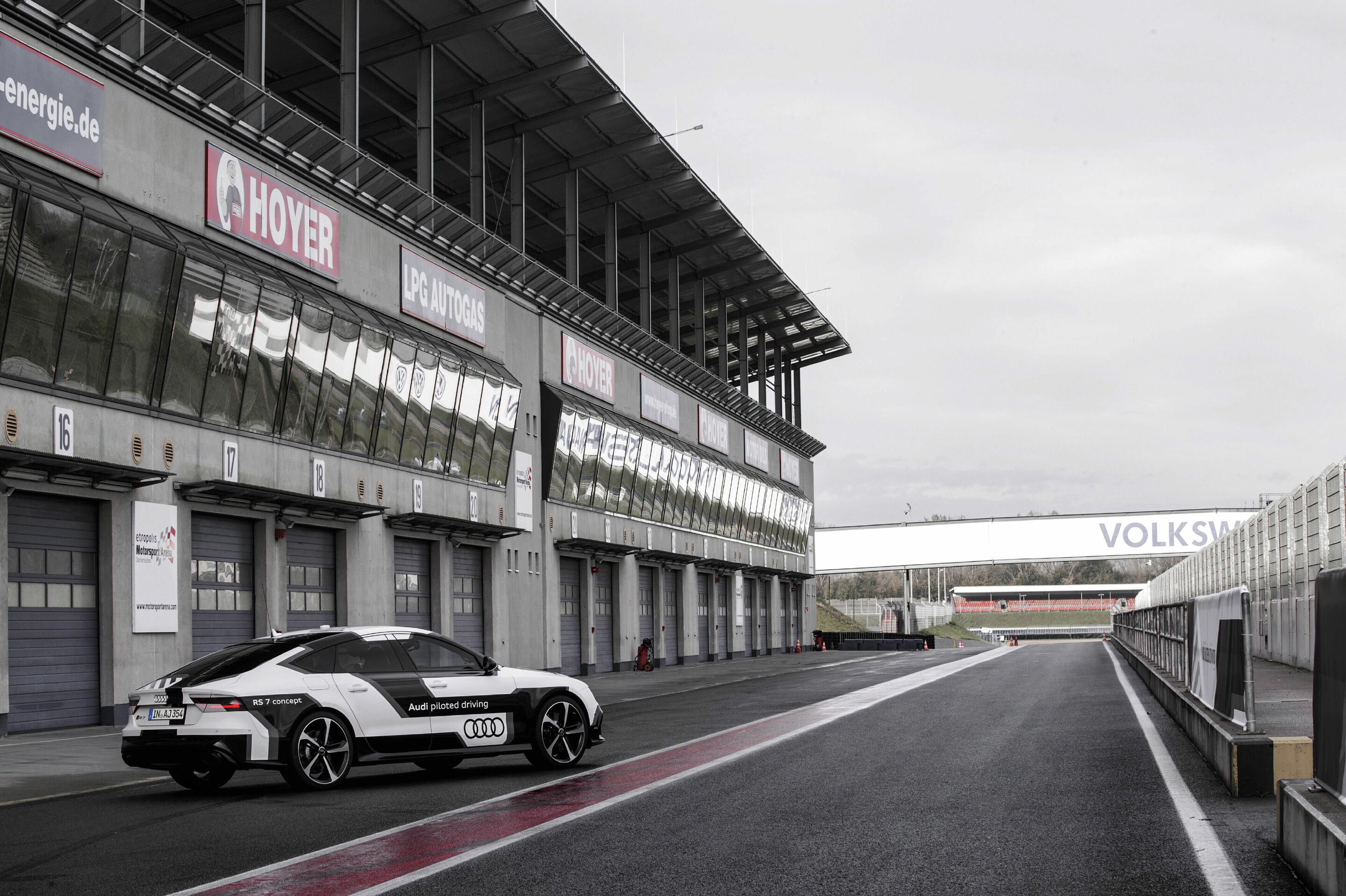 Audi RS 7 piloted driving concept - Standaufnahme