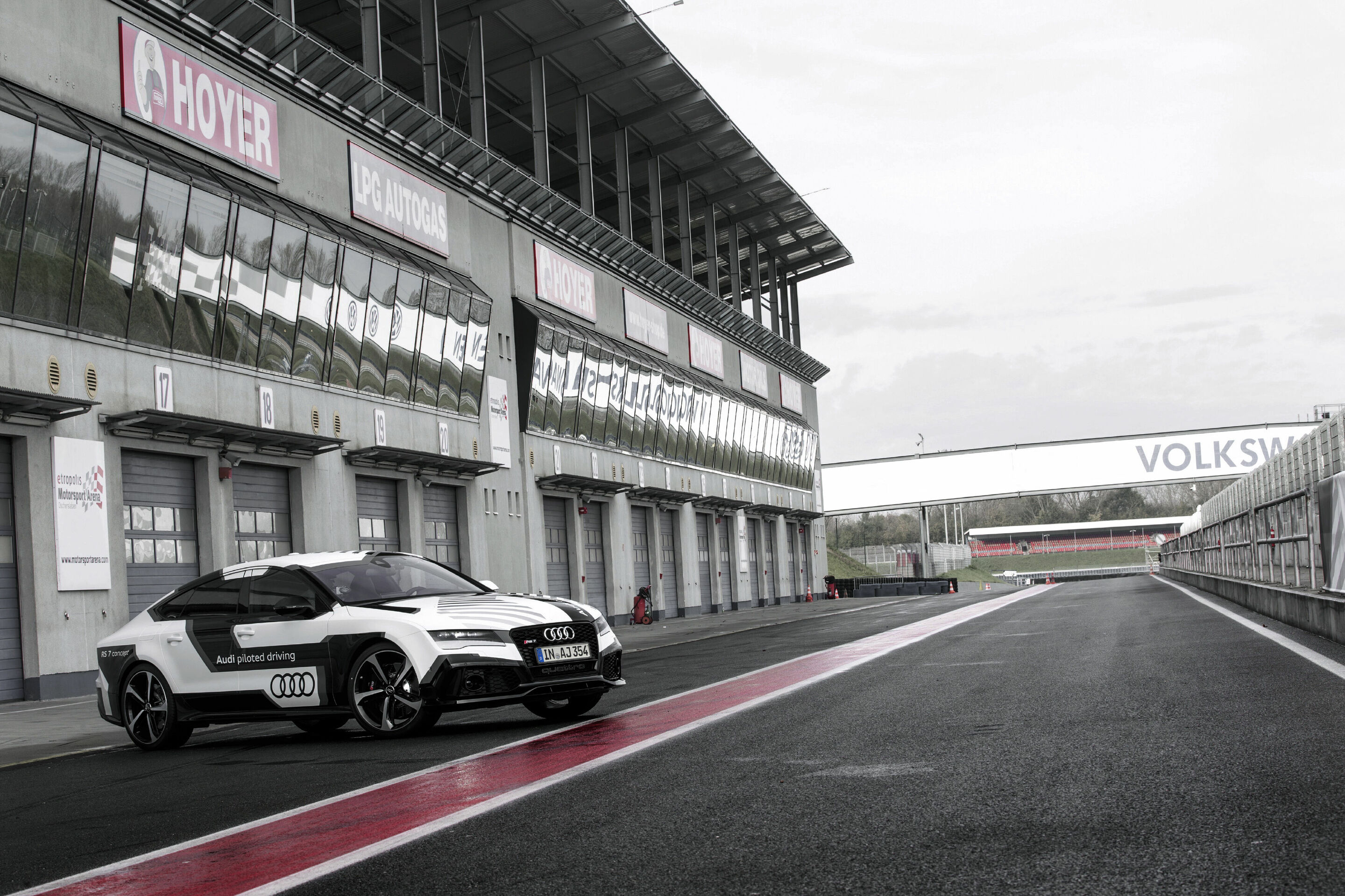 Audi RS 7 piloted driving concept - Standaufnahme