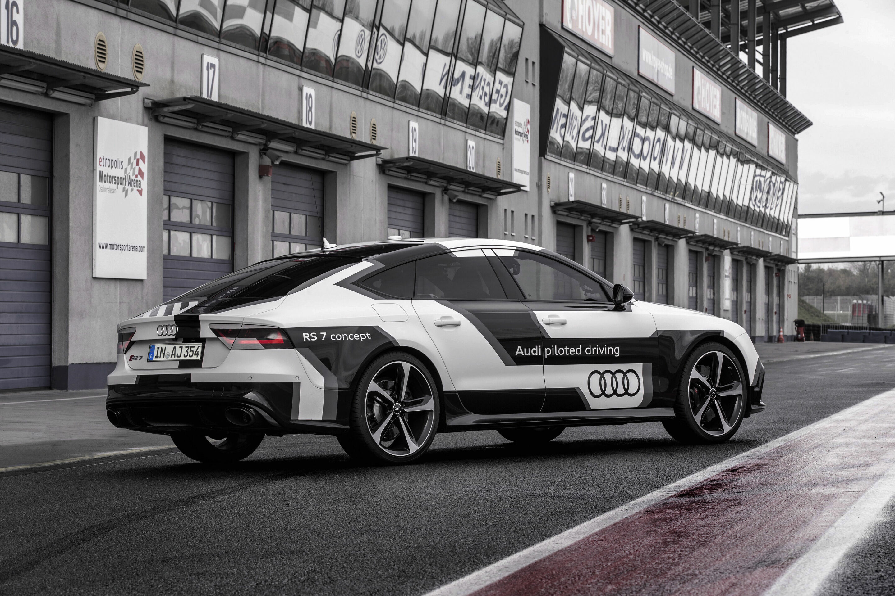 Audi RS 7 piloted driving concept - Standaufnahme