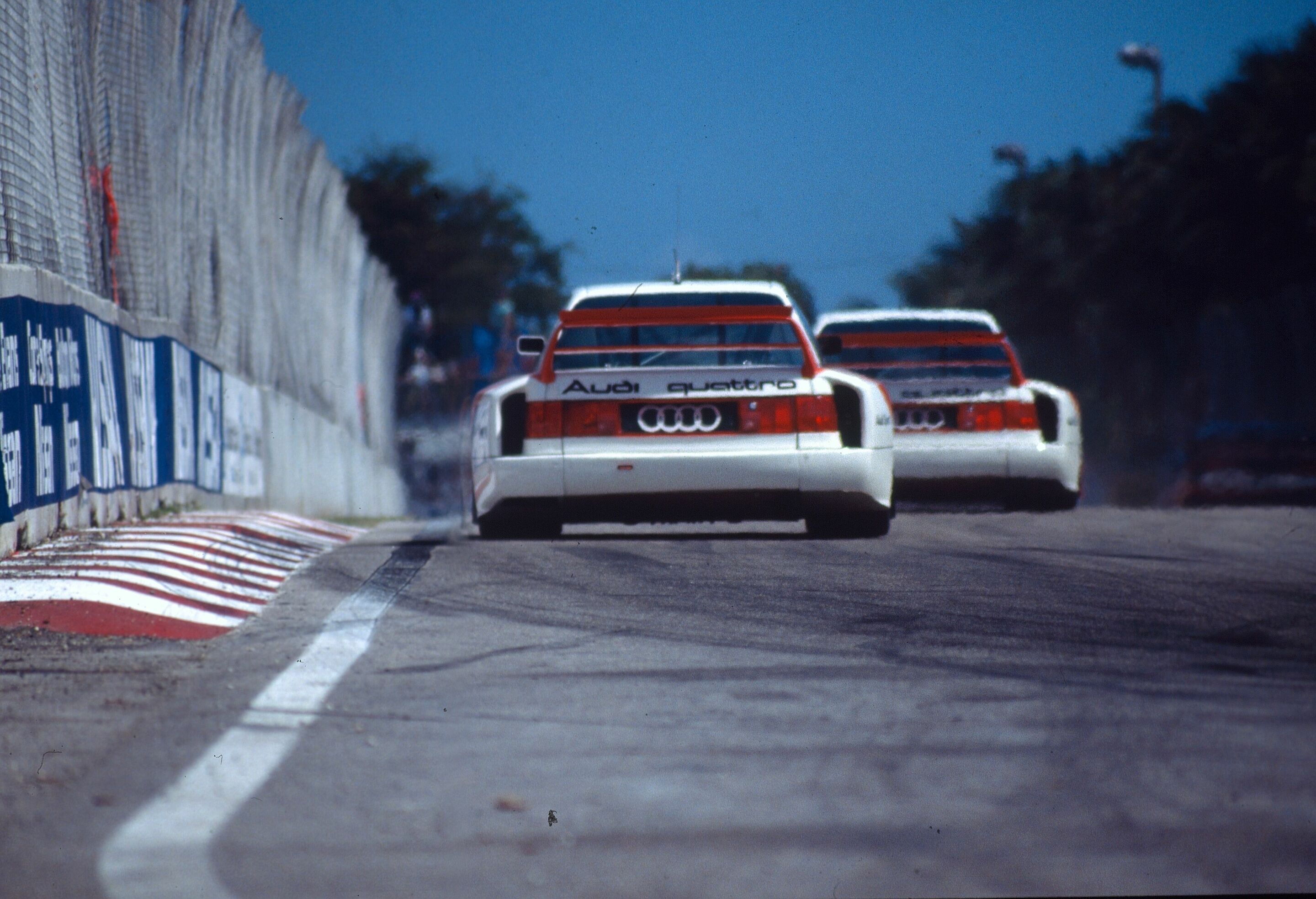Audi 90 IMSA GTO - Fahraufnahme