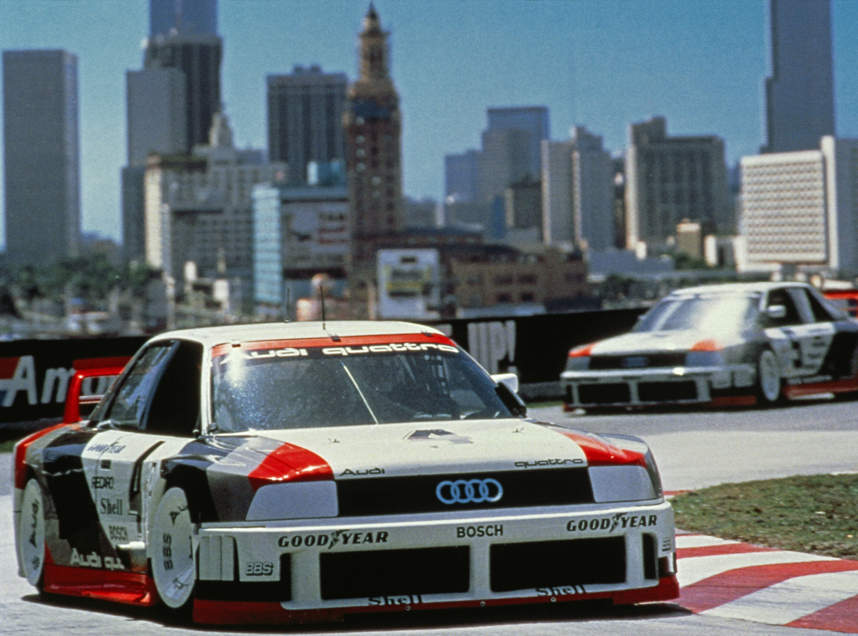 Audi 90 IMSA GTO - Fahraufnahme