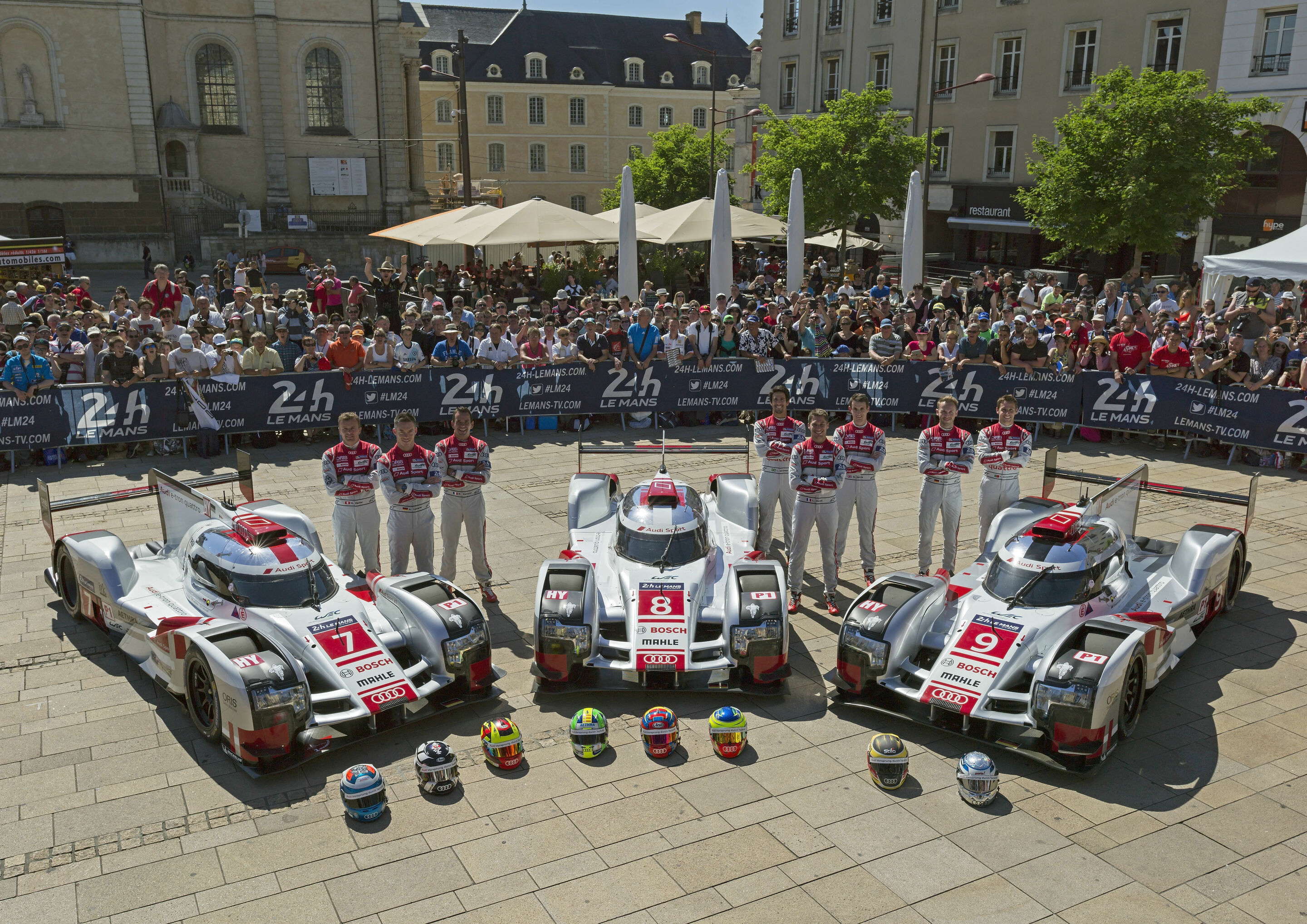 Le Mans 24 Hours 2015 - Audi Sport Team Joest at Technical Scrutineering