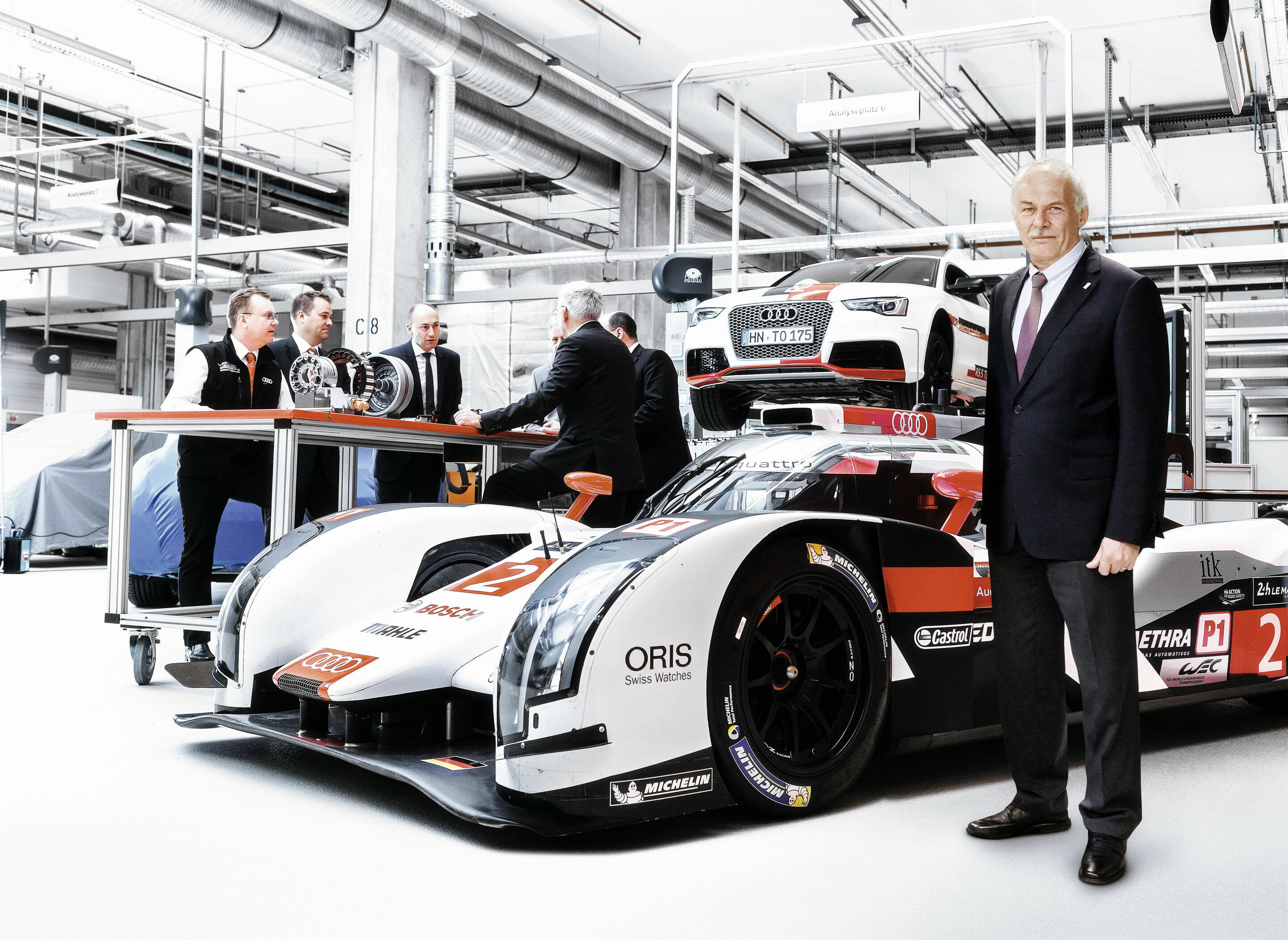 24-Stunden-Rennen von Le Mans: Countdown bei Audi in Neckarsulm - Ulrich Baretzky, Leiter der Audi Sport Motorenentwicklung, ist mit seinem Team in Neckarsulm für die Grundentwicklung der Motoren zuständig.