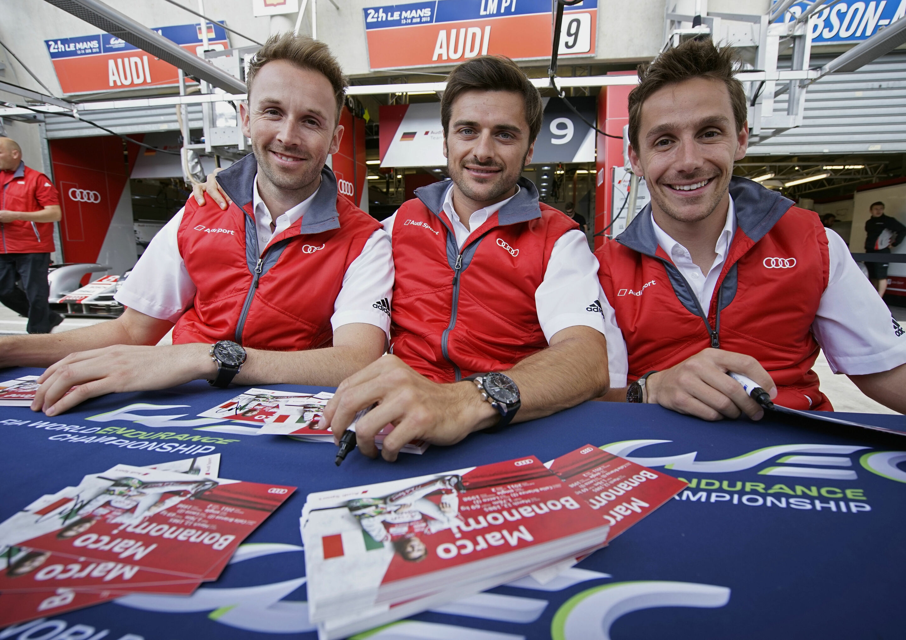 24h Le Mans 2015 - René Rast, Marco Bonanomi, Filipe Albuquerque