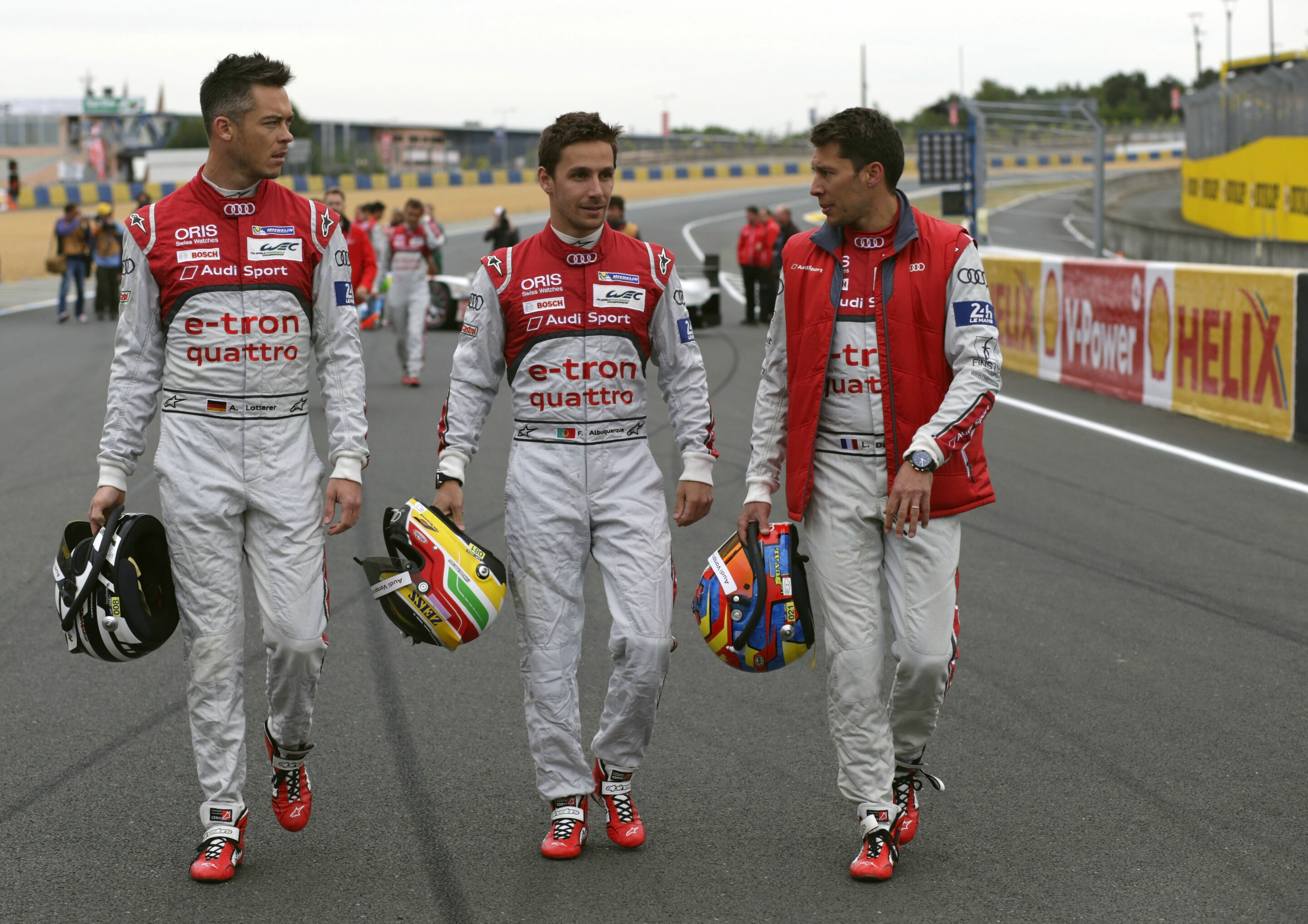 24h Le Mans 2015 - André Lotterer, Filipe Albuquerque, Loïc Duval