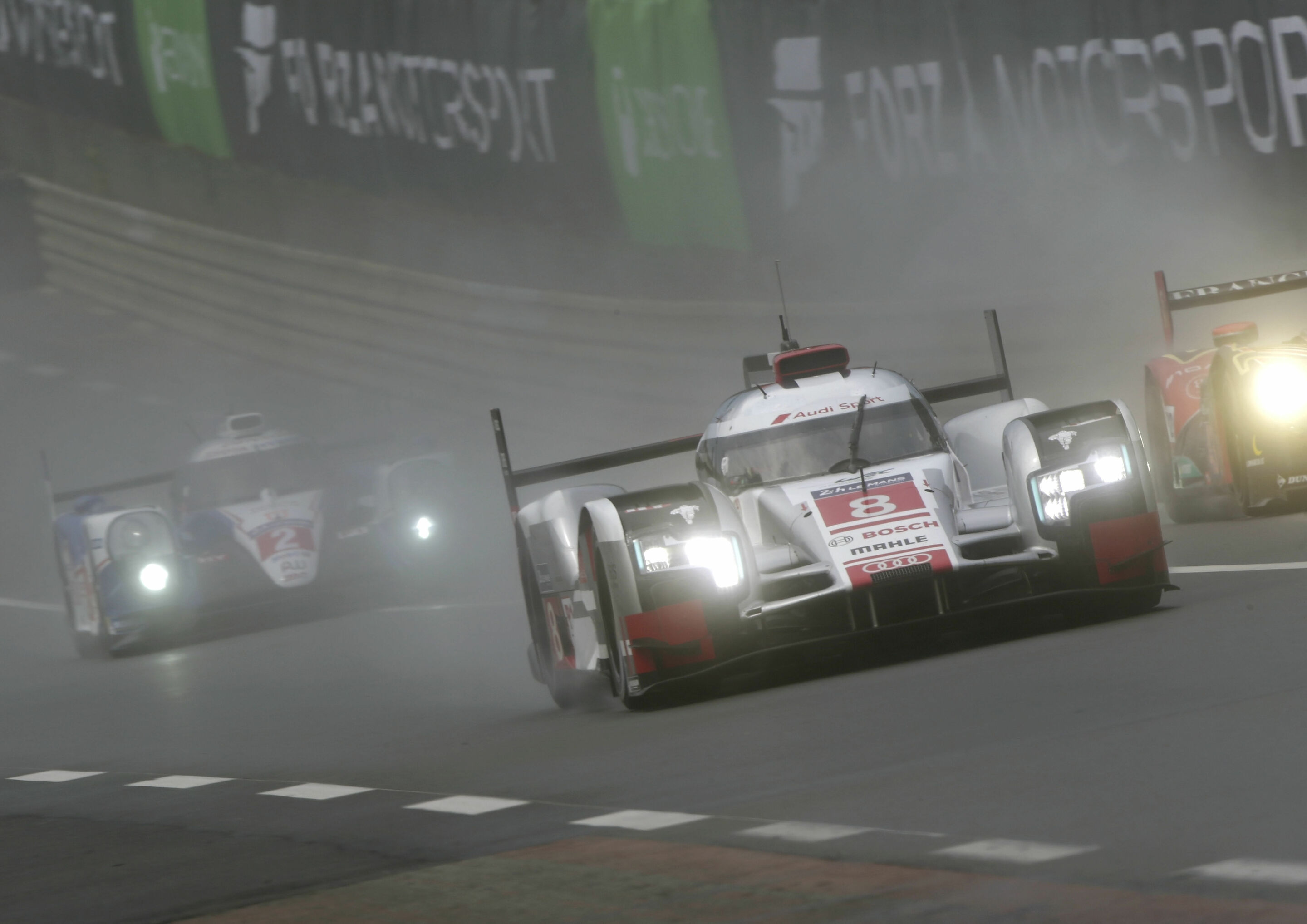 24h Le Mans 2015 - Audi R18 e-tron quattro #8 (Audi Sport Team Joest), Lucas di Grassi, Loïc Duval, Oliver Jarvis
