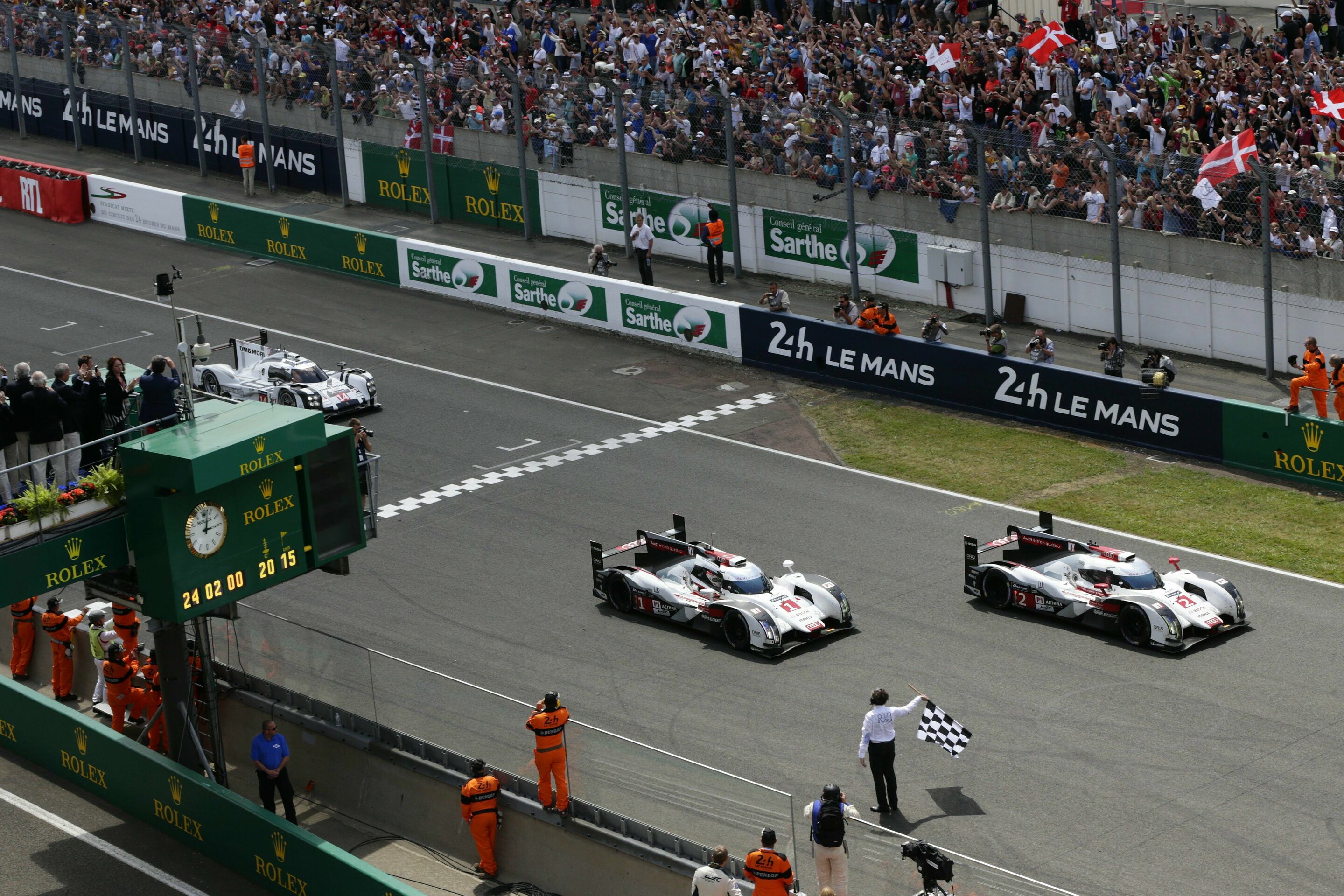 24 Stunden Le Mans 2014 - The finish 2014