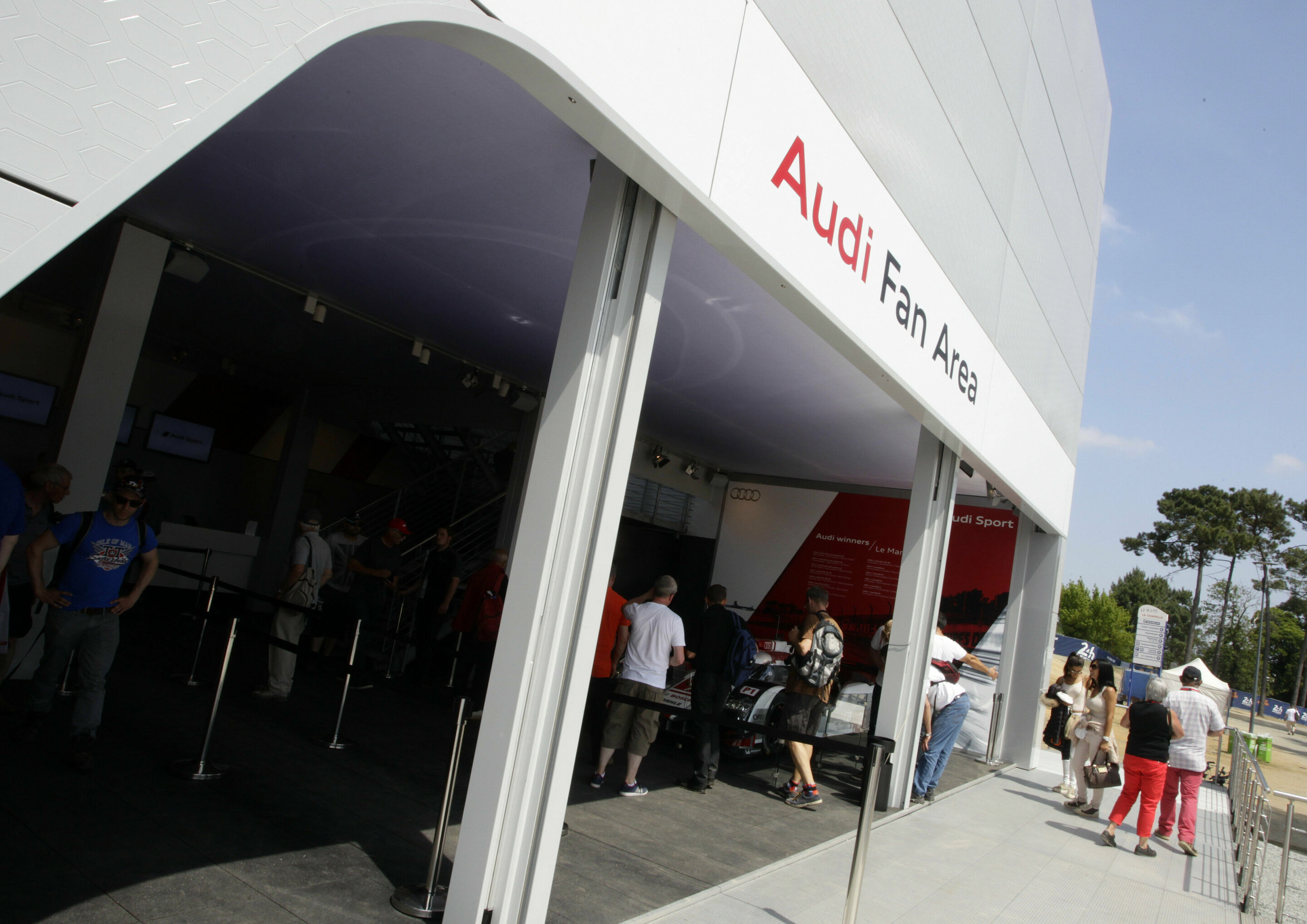 24 Stunden Le Mans 2015 - Audi Fan Area
