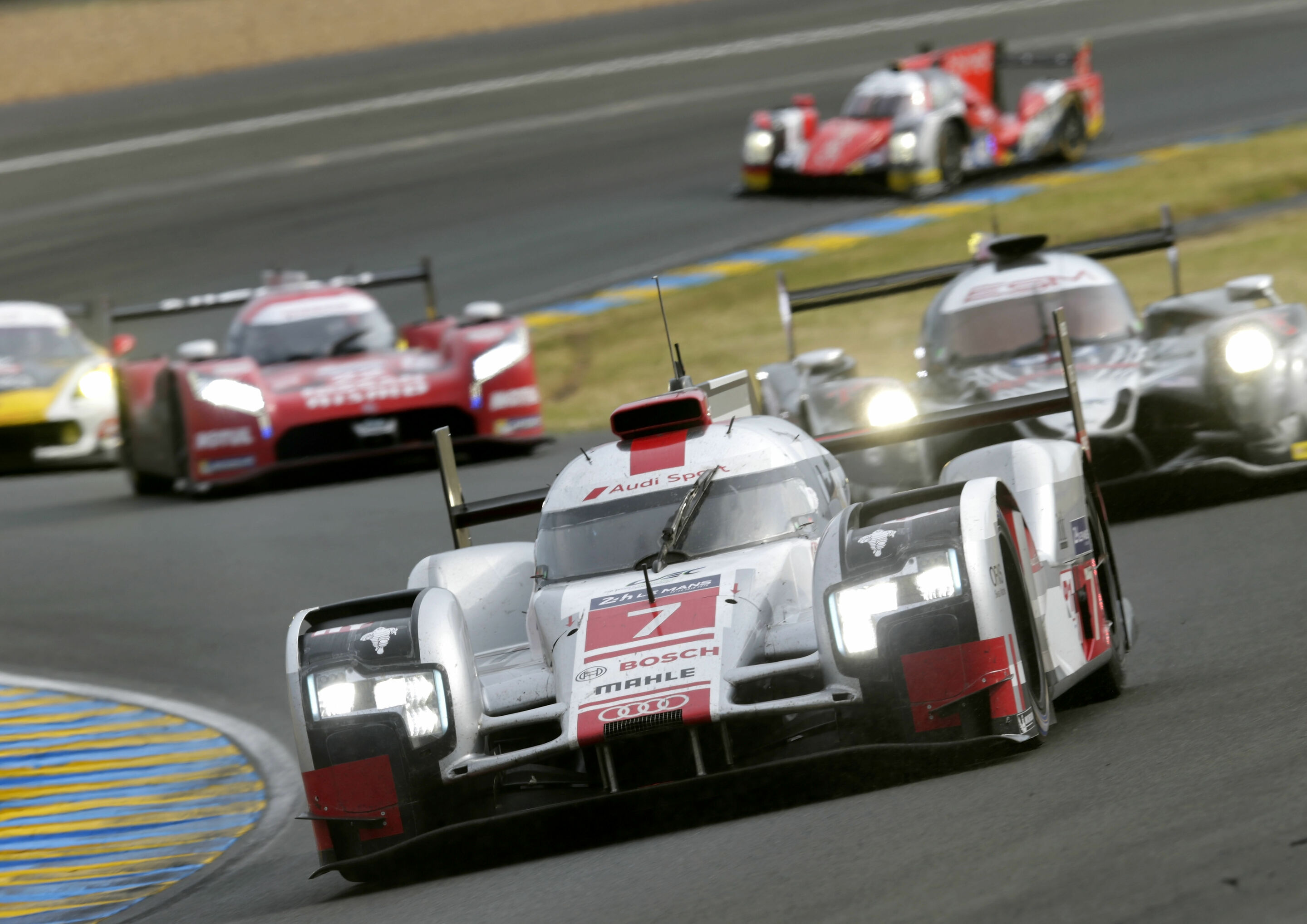 24h Le Mans 2015 - Audi R18 e-tron quattro #7 (Audi Sport Team Joest), André Lotterer, Marcel Fässler, Benoît Tréluyer
