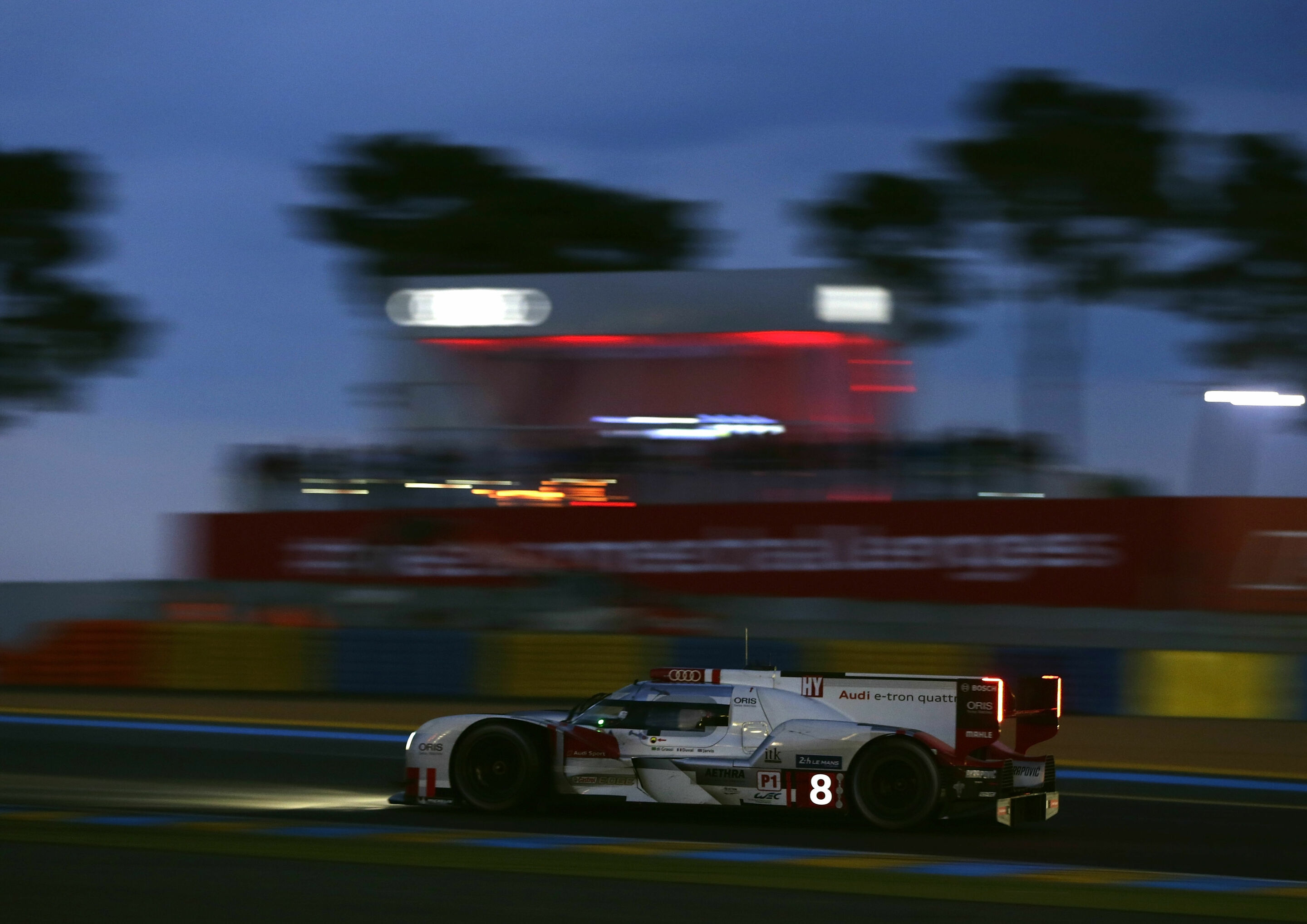 24h Le Mans 2015 - Audi R18 e-tron quattro #8 (Audi Sport Team Joest), Lucas di Grassi, Loïc Duval, Oliver Jarvis