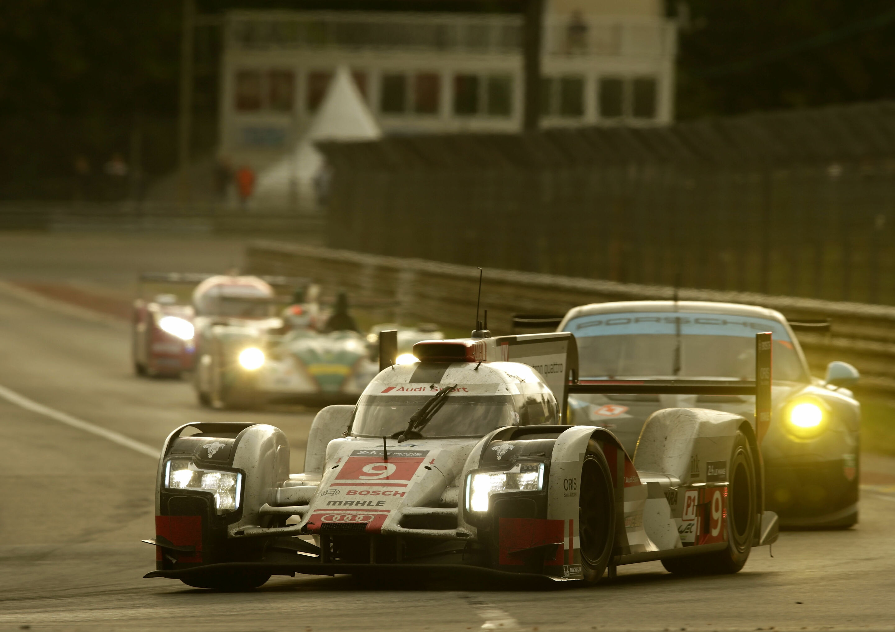 24h Le Mans 2015 - Audi R18 e-tron quattro #9 (Audi Sport Team Joest), Filipe Albuquerque, Marco Bonanomi, René Rast
