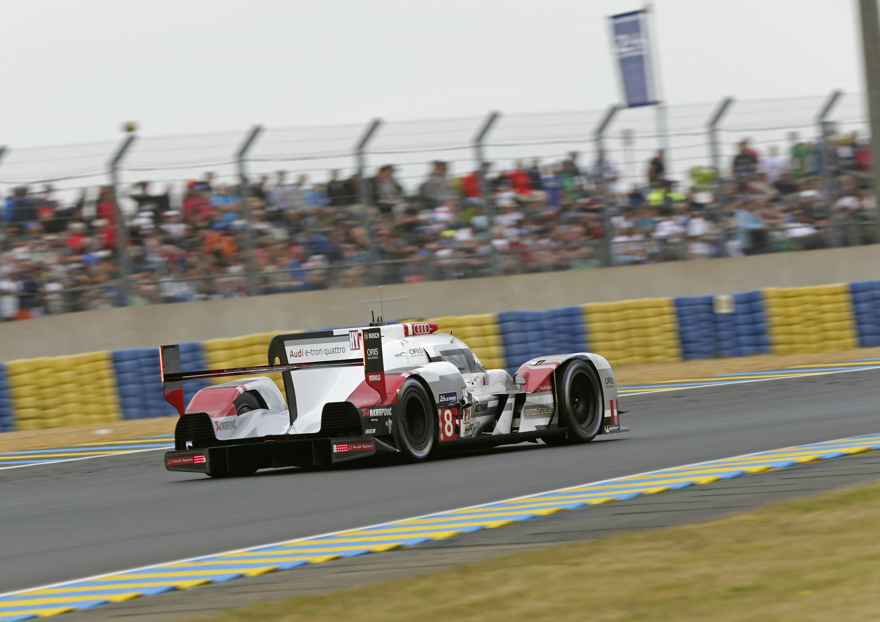 24h Le Mans 2015 - Audi R18 e-tron quattro #8 (Audi Sport Team Joest), Lucas di Grassi, Loïc Duval, Oliver Jarvis