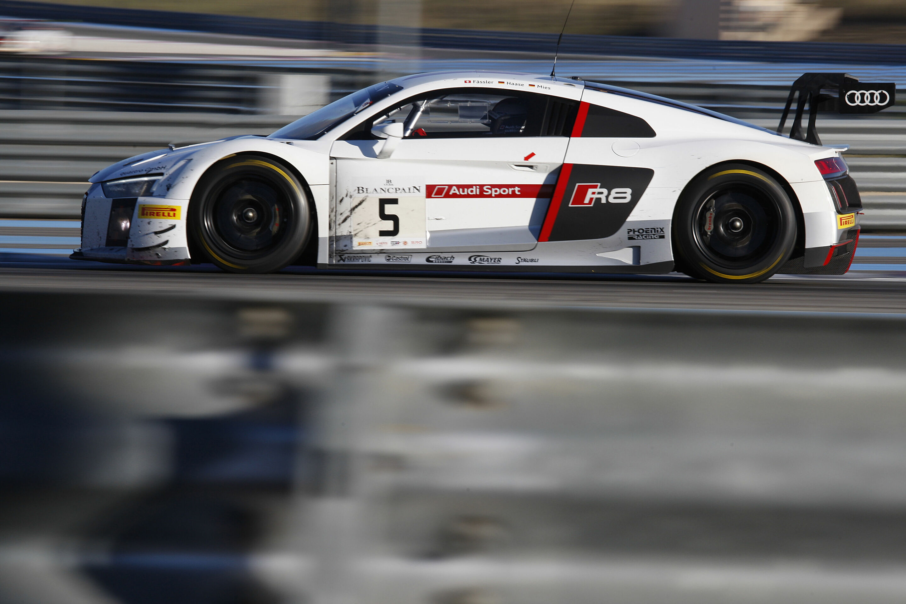 Blancpain Endurance Series 2015 - Audi R8 LMS #5 (Phoenix Racing), Marcel Fässler/Christopher Mies/Christopher Haase