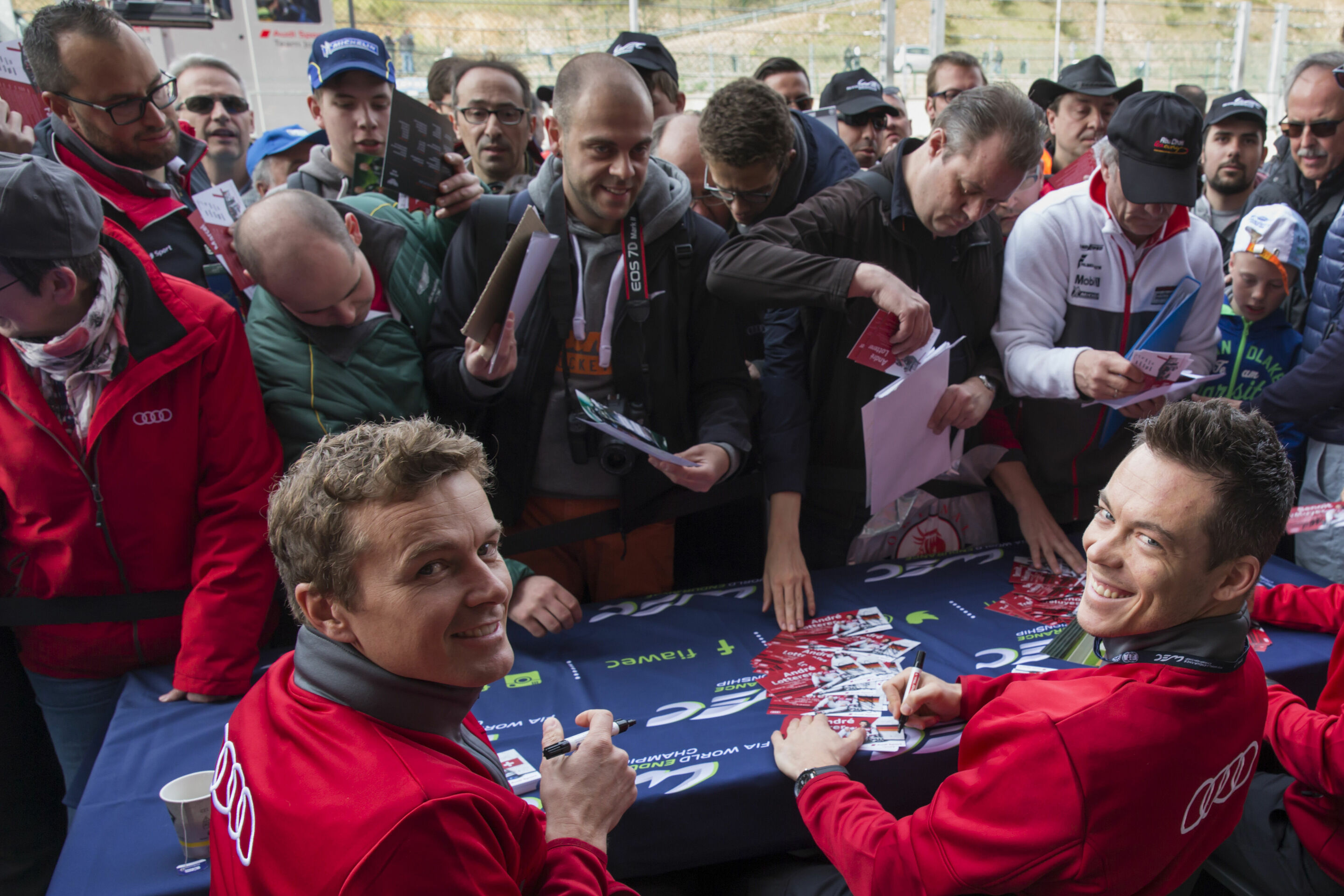 WEC 2015 Various - Marcel Fässler (CH), André Lotterer (D)