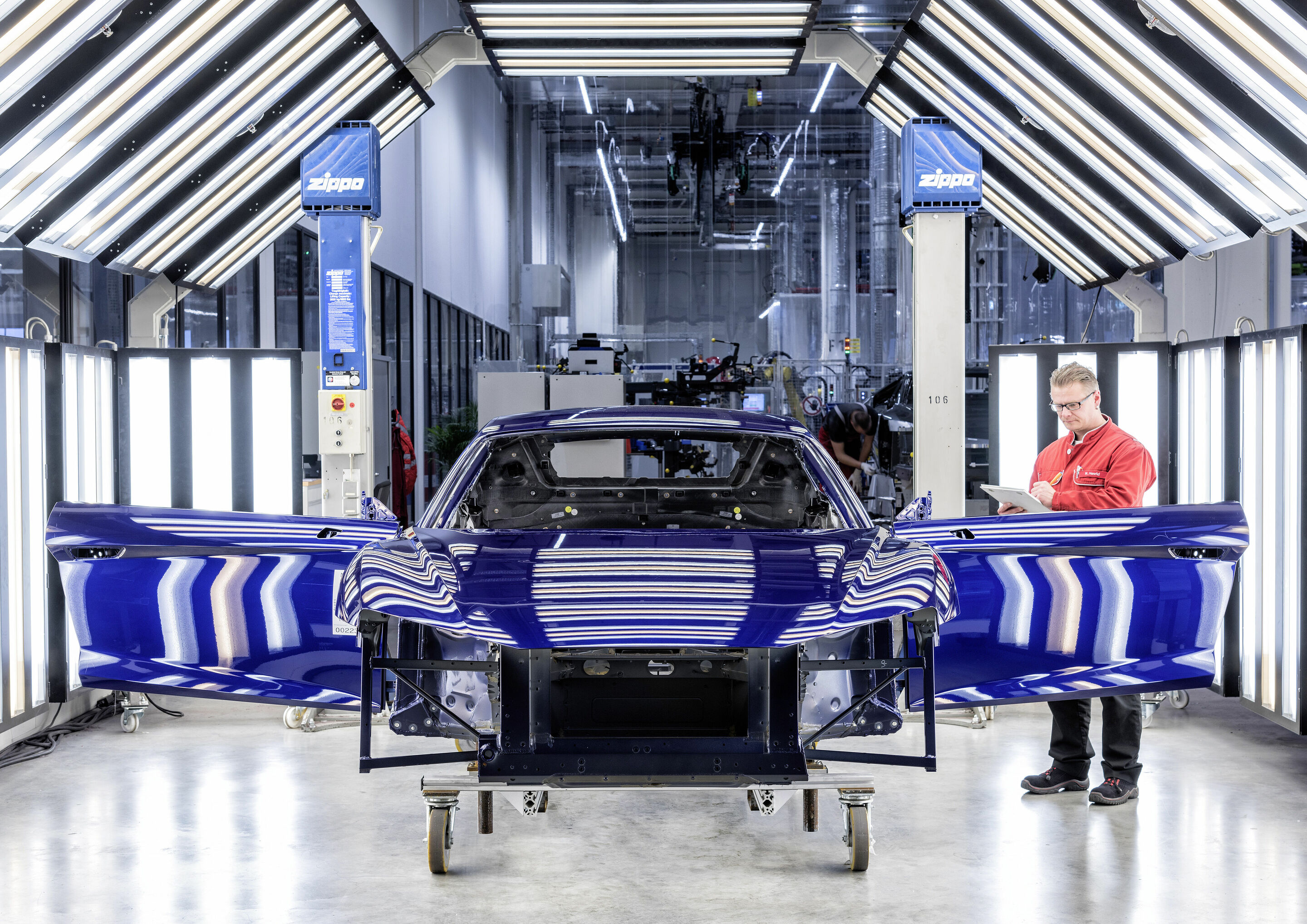 R8 production at Audi Böllinger Höfe near the Neckarsulm site - R8 production at Audi Böllinger Höfe near the Neckarsulm site