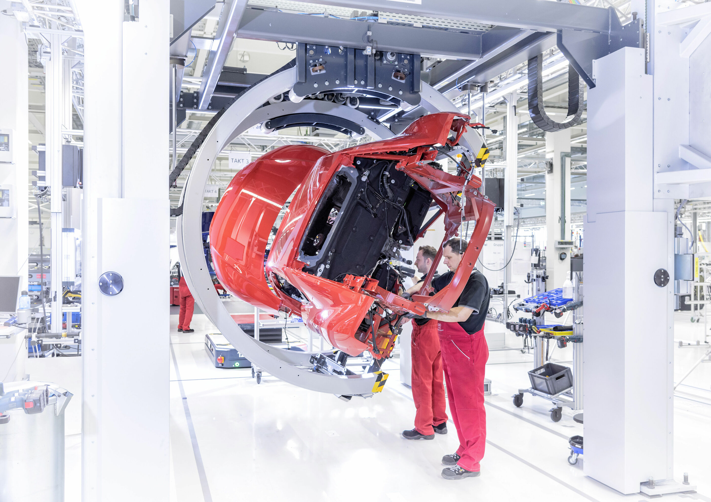 R8 production at Audi Böllinger Höfe near the Neckarsulm site - R8 production at Audi Böllinger Höfe near the Neckarsulm site