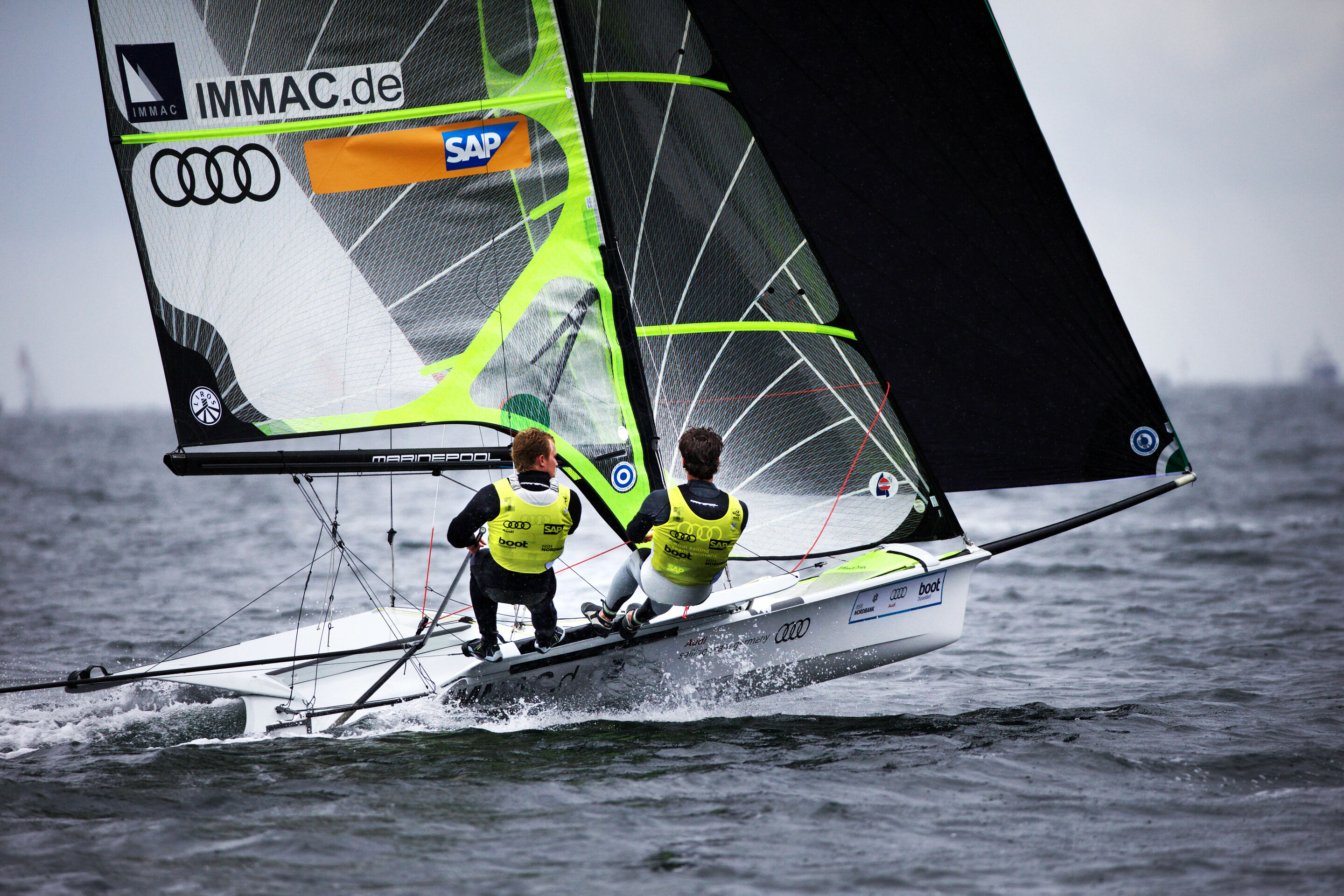Kieler Woche 2015 - Justus Schmidt/Max Boehme, 49er