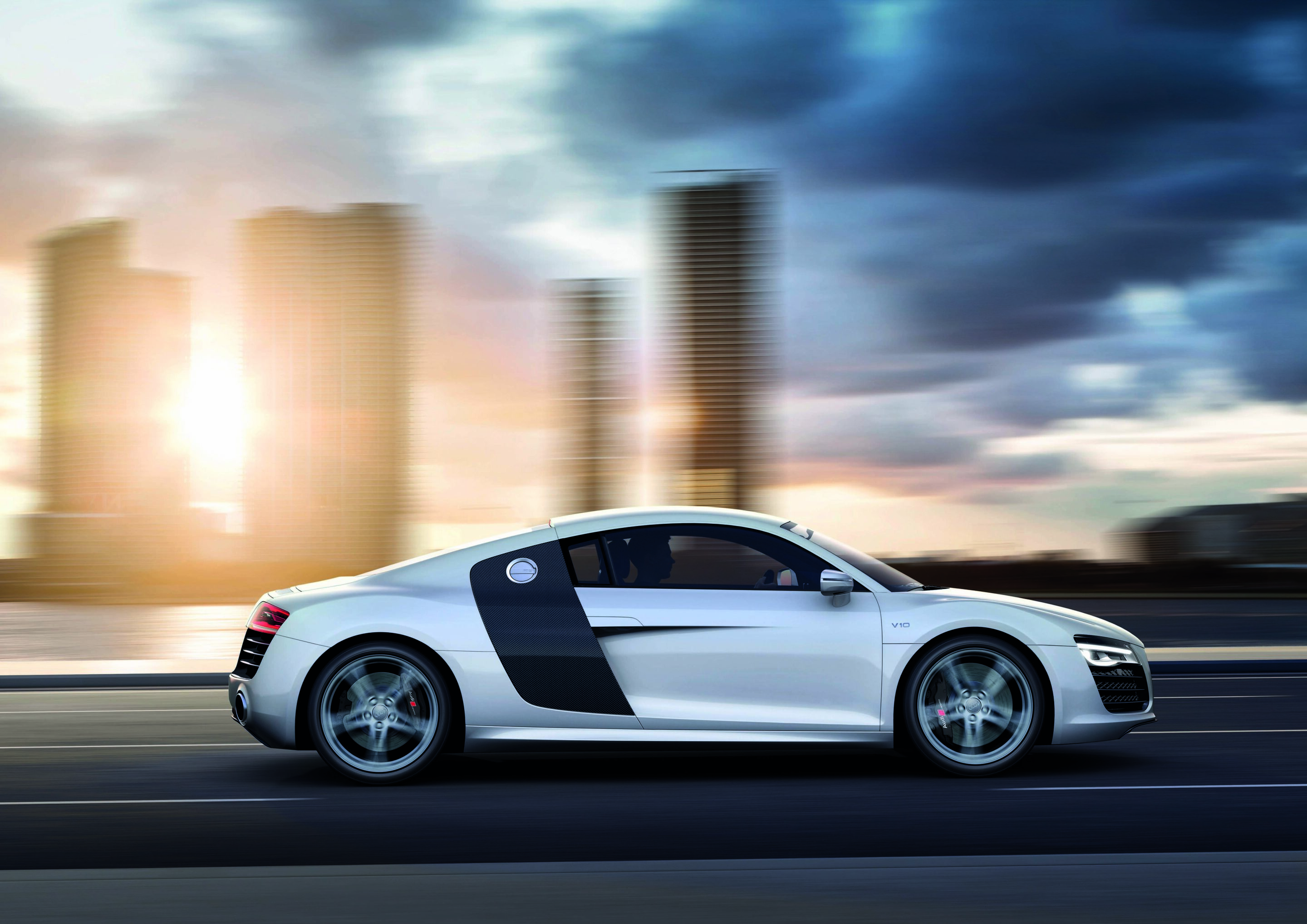 Audi R8 V10 - Farbe: Suzukagrau