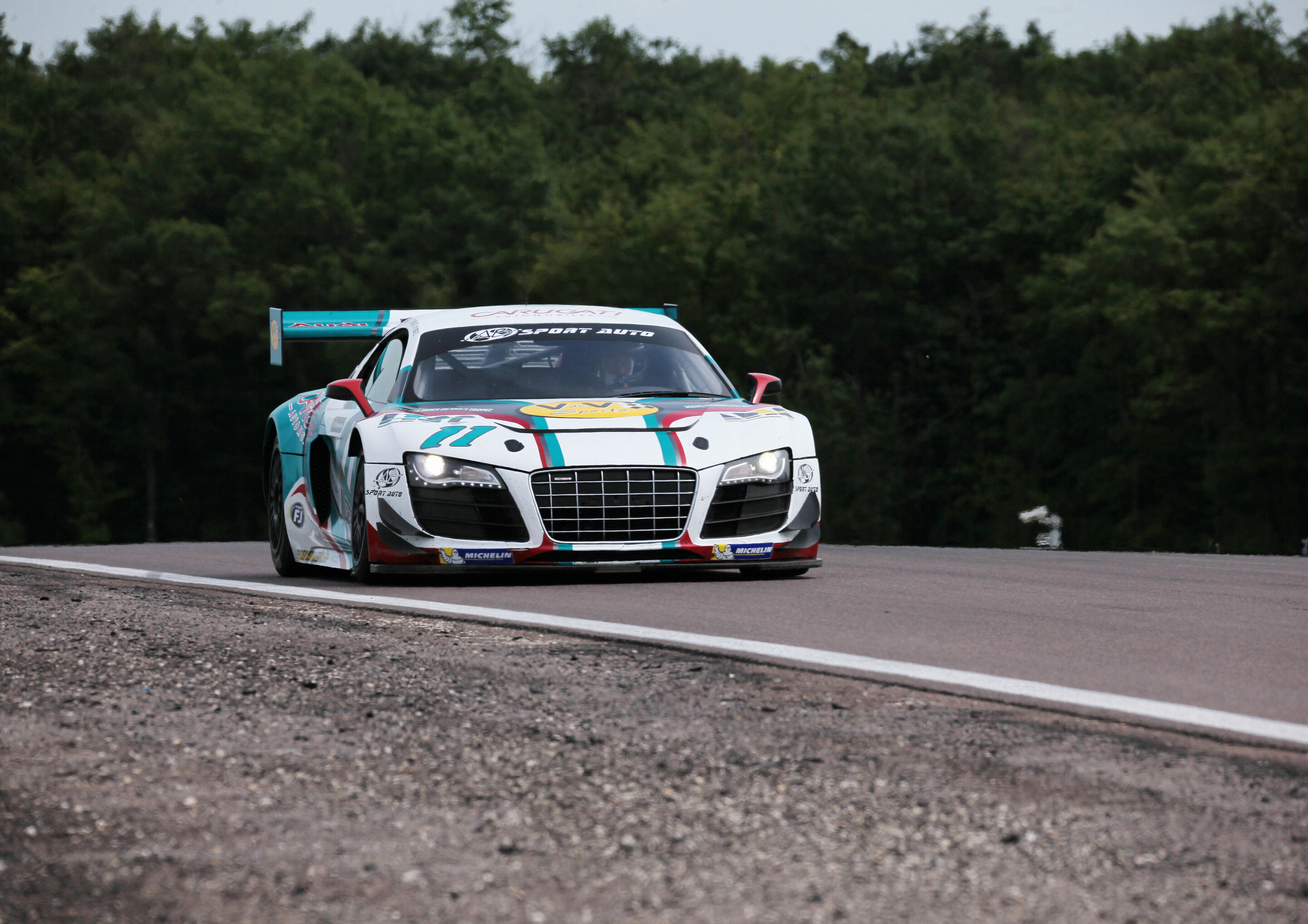 V de V Endurance Series 2015 - Audi R8 LMS #11 (AB Sport Auto), Eric van de Vyver/Tiziano Carugati/Claude Terrier