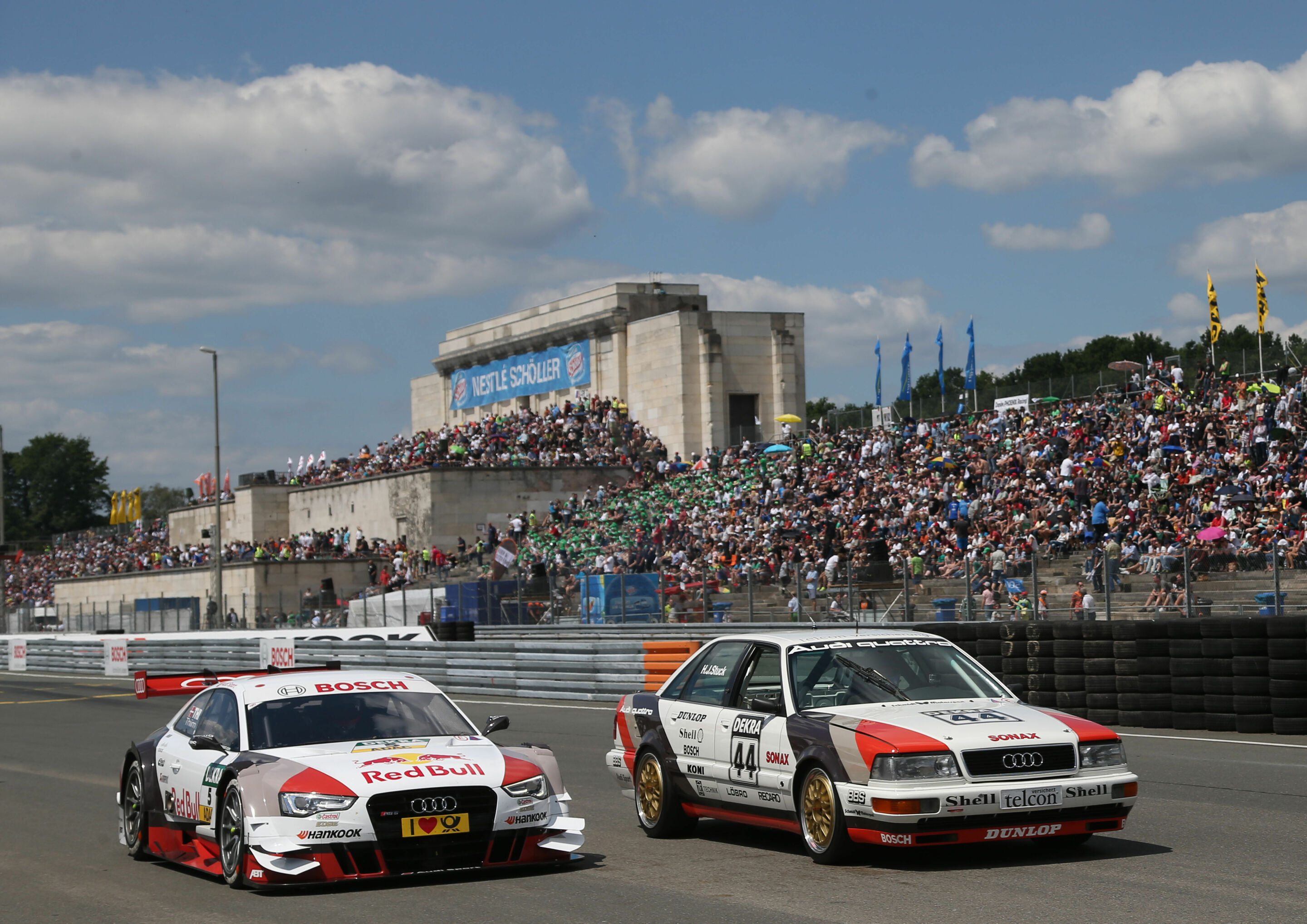 DTM Norisring 2015 - Red Bull Audi RS 5 DTM, Audi V8 quattro