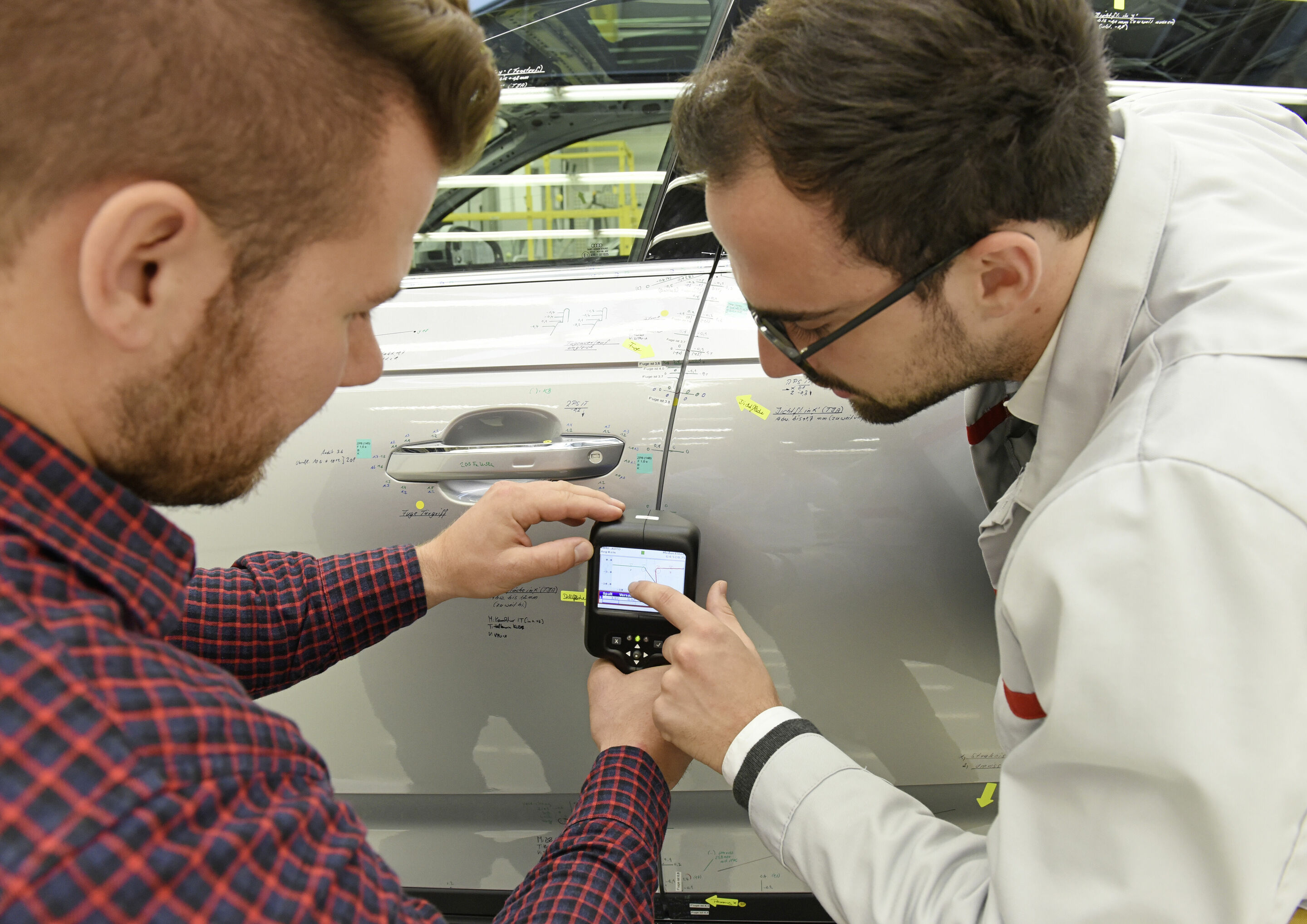 Quality Assurance – exterior master jig Audi A4 - Quality Assurance – exterior master jig Audi A4