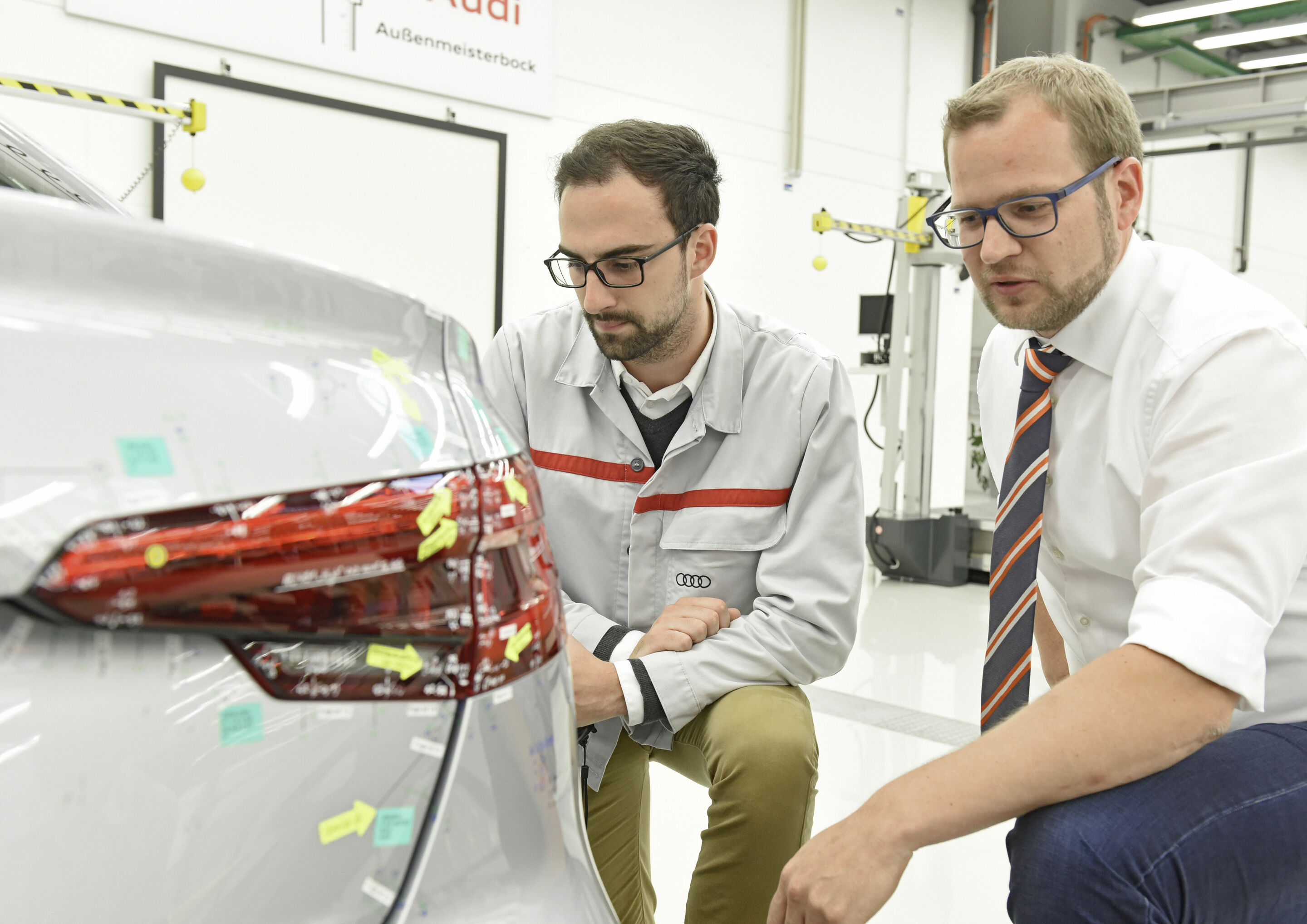 Quality Assurance – exterior master jig Audi A4 Sedan - Quality Assurance – exterior master jig Audi A4 Sedan