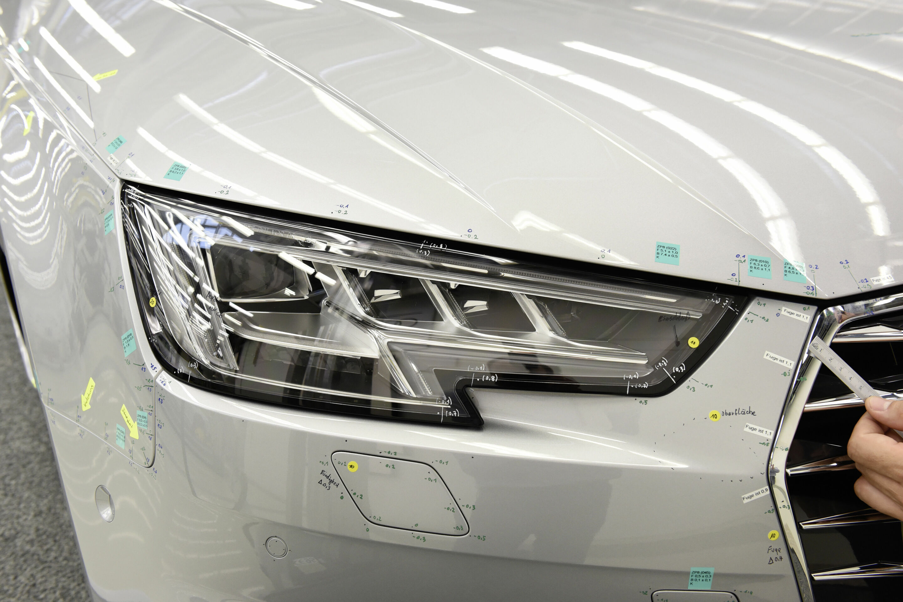 Qualitätssicherung – Außenmeisterbock Audi A4 - Qualitätssicherung – Außenmeisterbock Audi A4