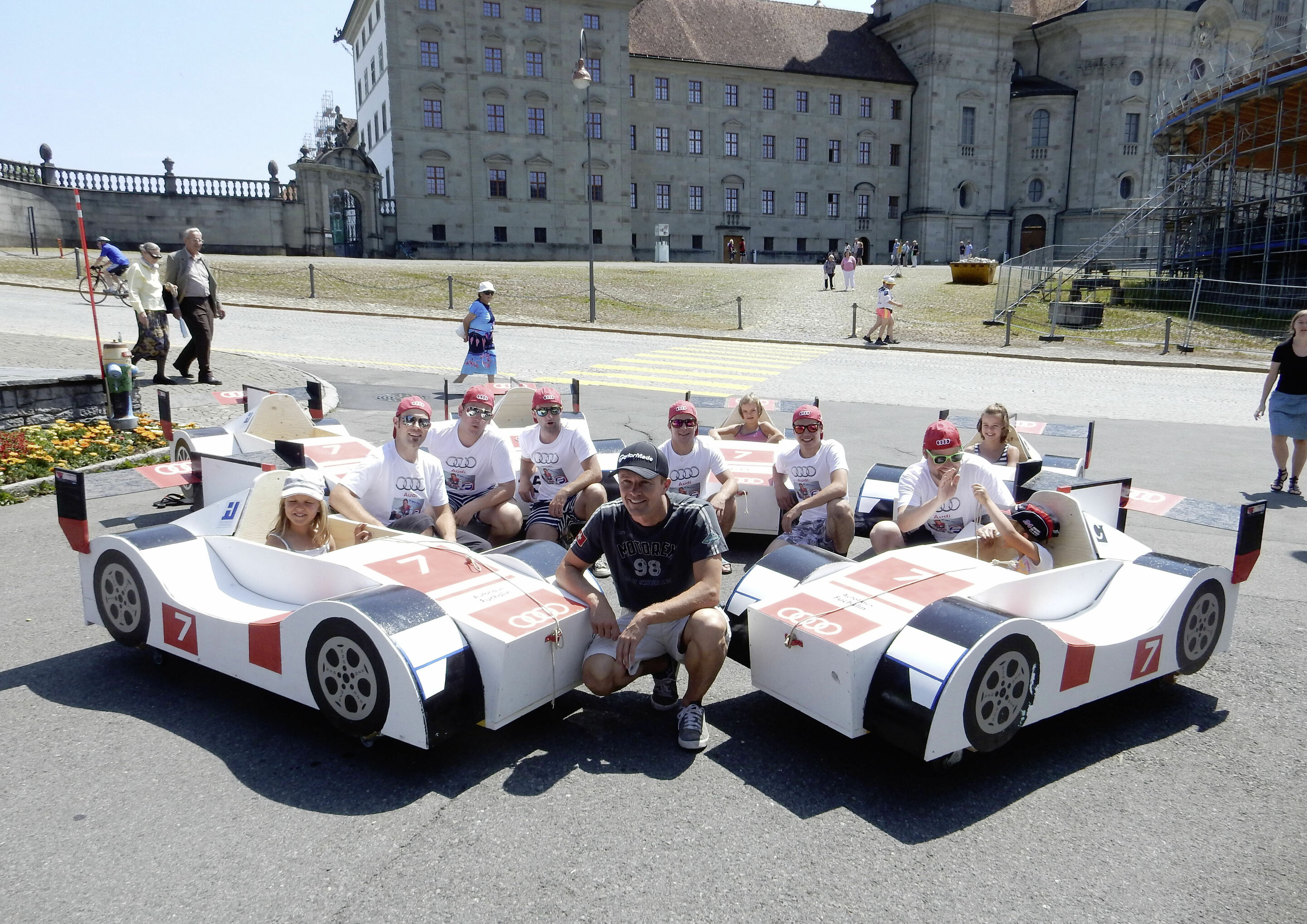 Land water festival - Marcel Fässler attends the land water festival in Einsiedeln