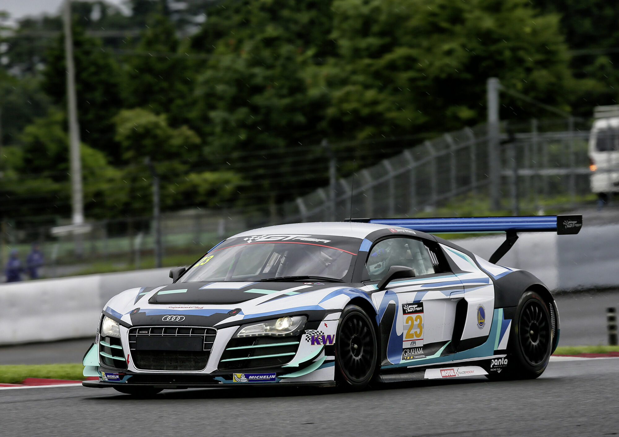 GT Asia Fuji - Audi R8 LMS #23 (Absolute Racing), Jerry Wang