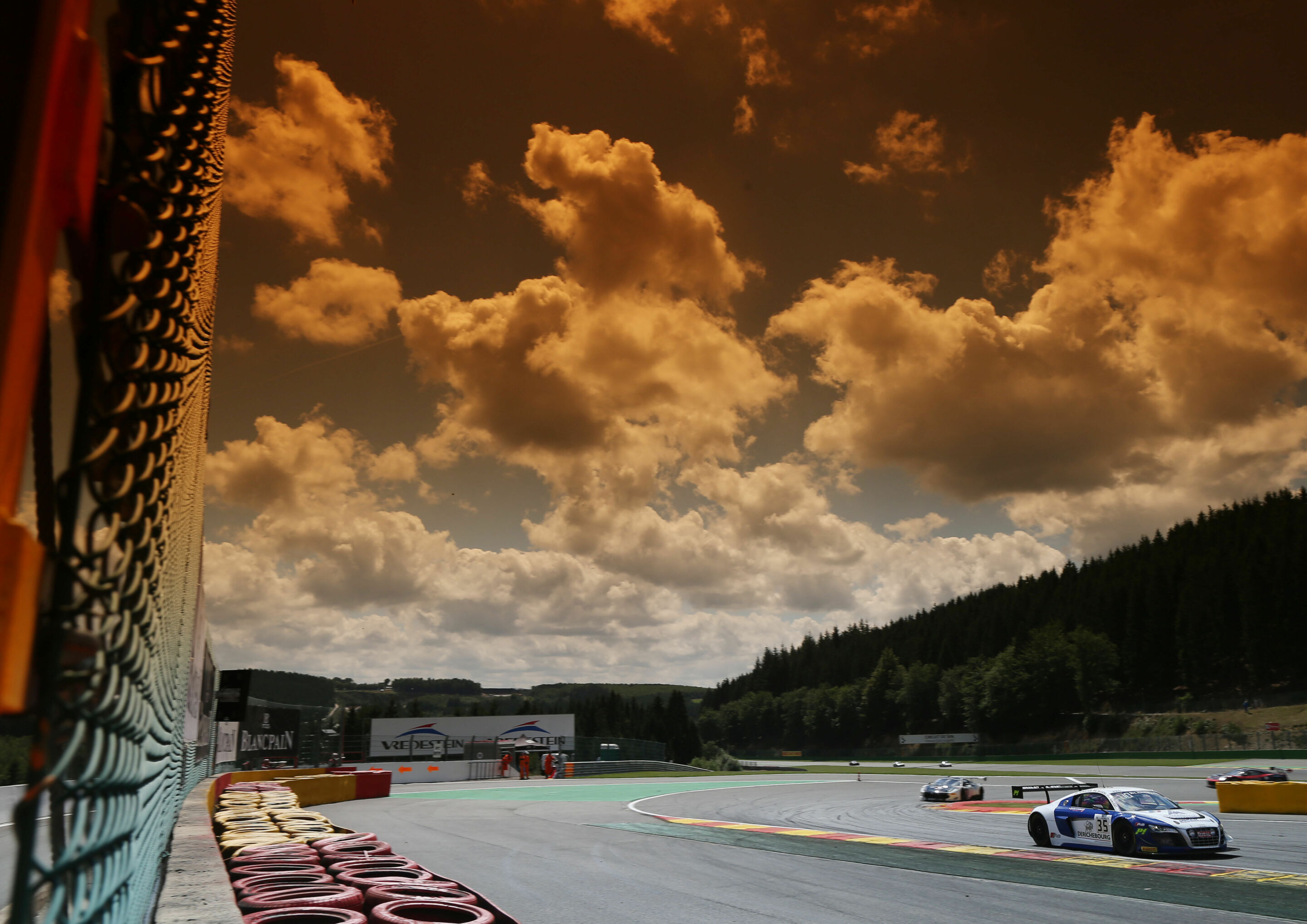 24h Spa 2015 - Audi R8 LMS ultra #35 (Saintéloc), Marc Basseng/Grégory Guilvert/Edward Sandström