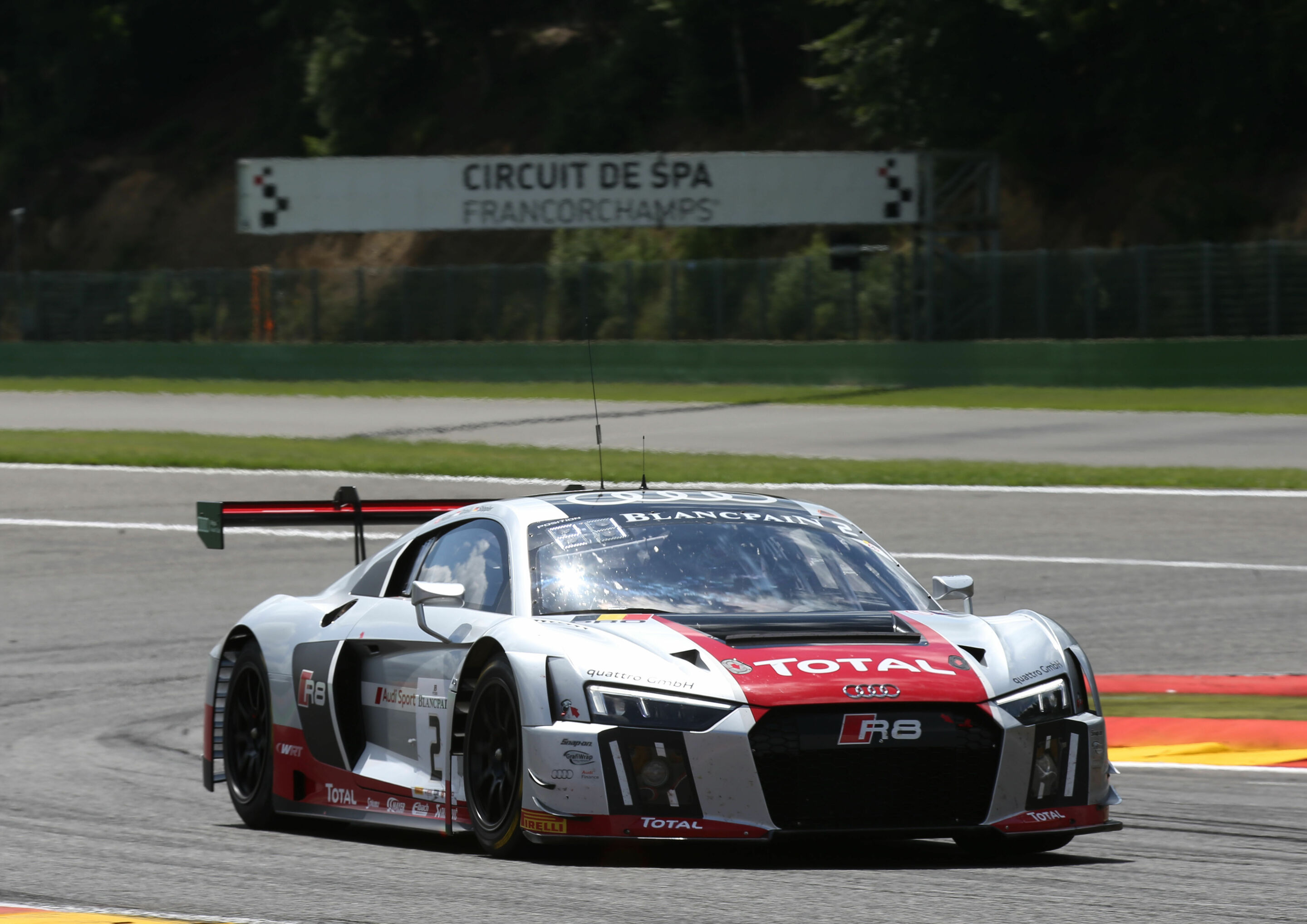 24h Spa 2015 - Audi R8 LMS #2 (Audi Sport Team WRT), Nico Müller/Stéphane Ortelli/Frank Stippler