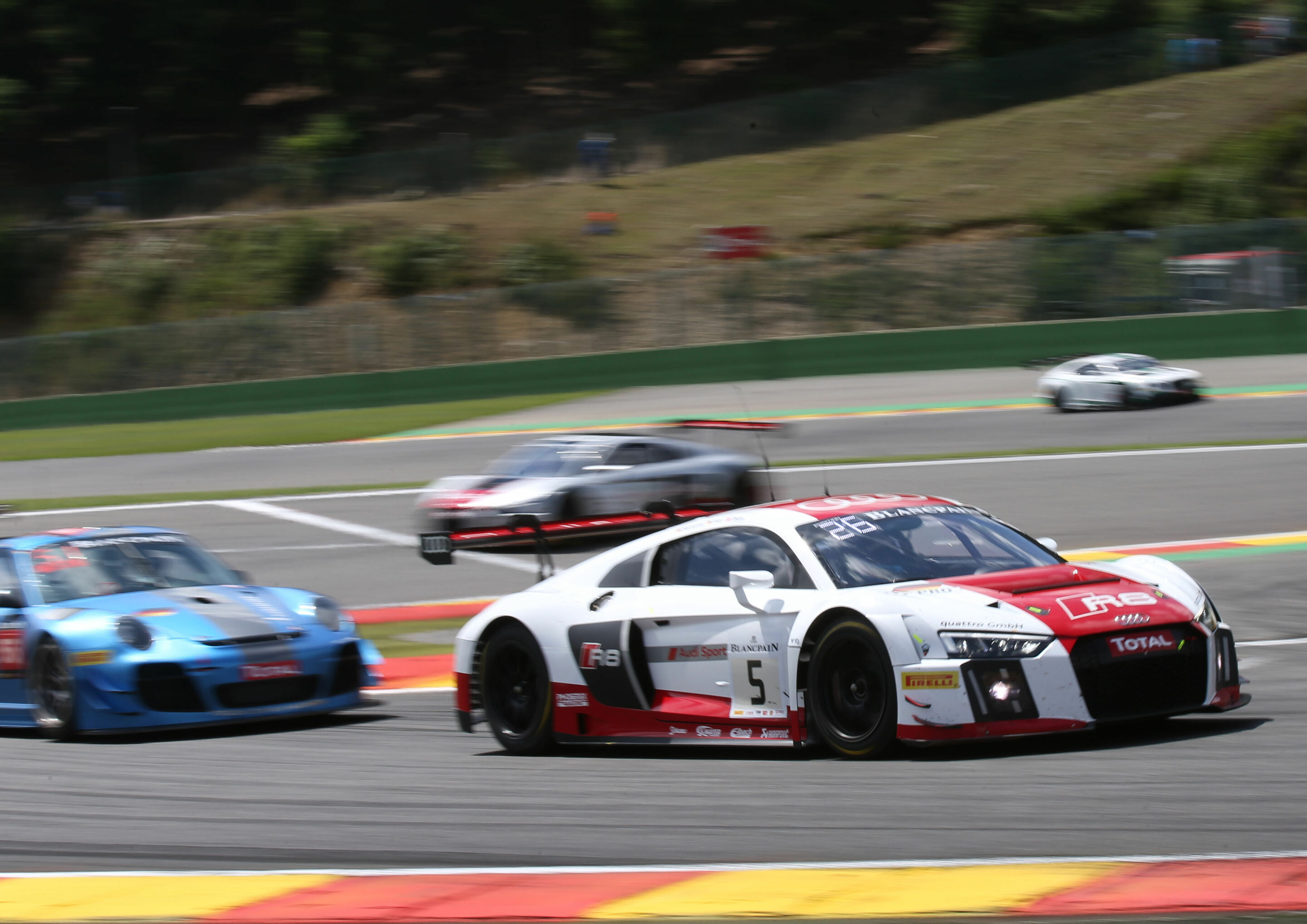 24h Spa 2015 - Audi R8 LMS #5 (Audi Sport Team Phoenix), Christian Mamerow/Christopher Mies/Nicki Thiim