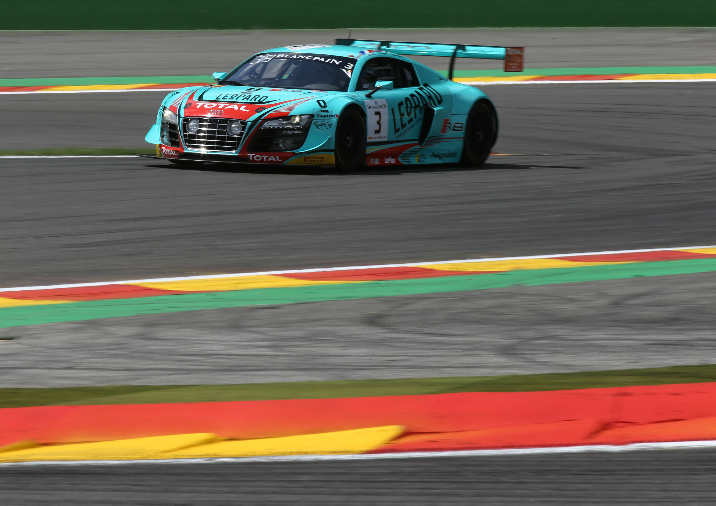 24h Spa 2015 - Audi R8 LMS ultra #3 (Belgian Audi Club Team WRT), Robin Frijns/Stéphane Richelmi/Jean-Karl Vernay