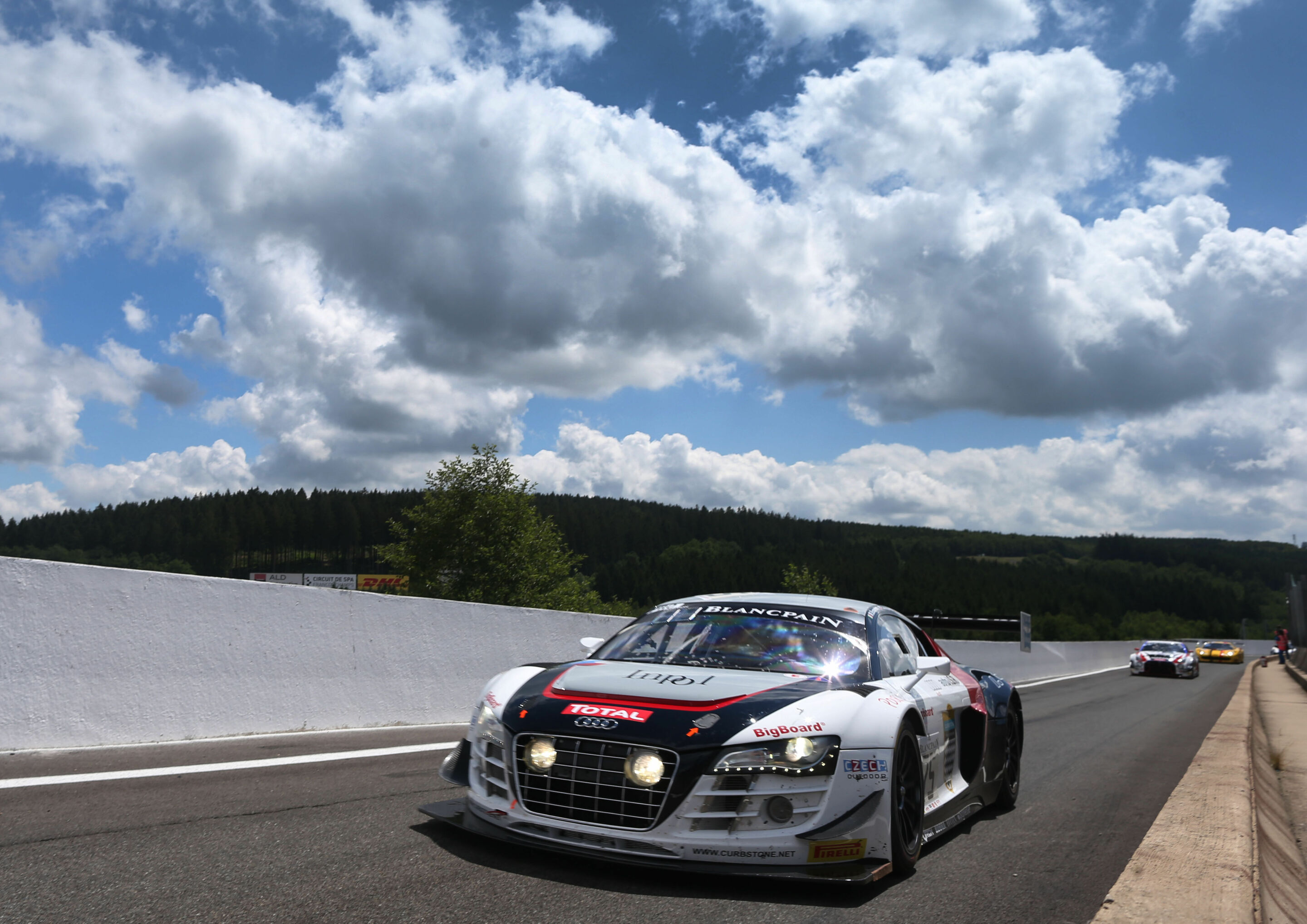24h Spa 2015 - Audi R8 LMS ultra #75 (ISR), Marco Bonanomi/Filip Salaquarda/Frédéric Vervisch
