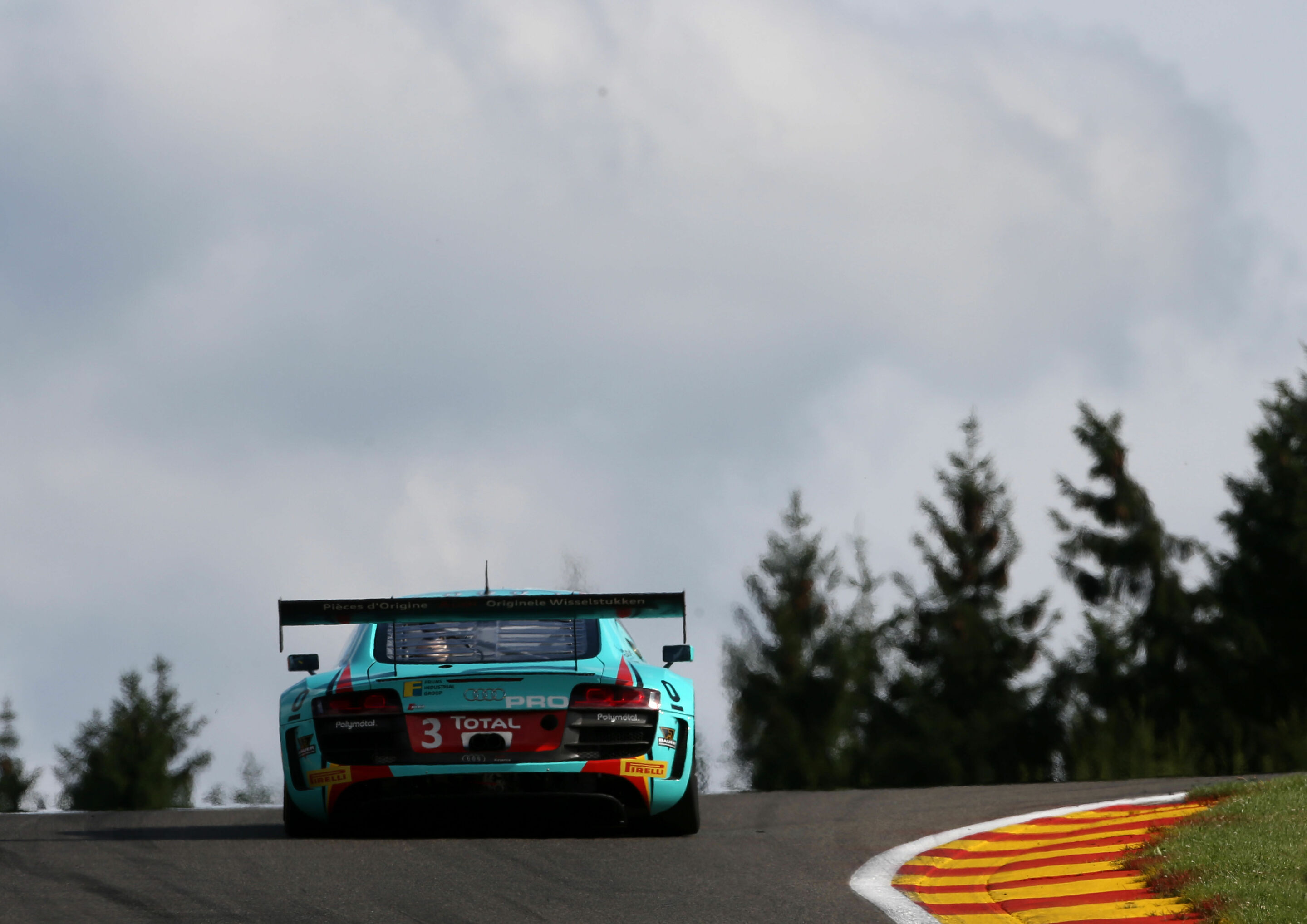 24h Spa 2015 - Audi R8 LMS ultra #3 (Belgian Audi Club Team WRT), Robin Frijns/Stéphane Richelmi/Jean-Karl Vernay