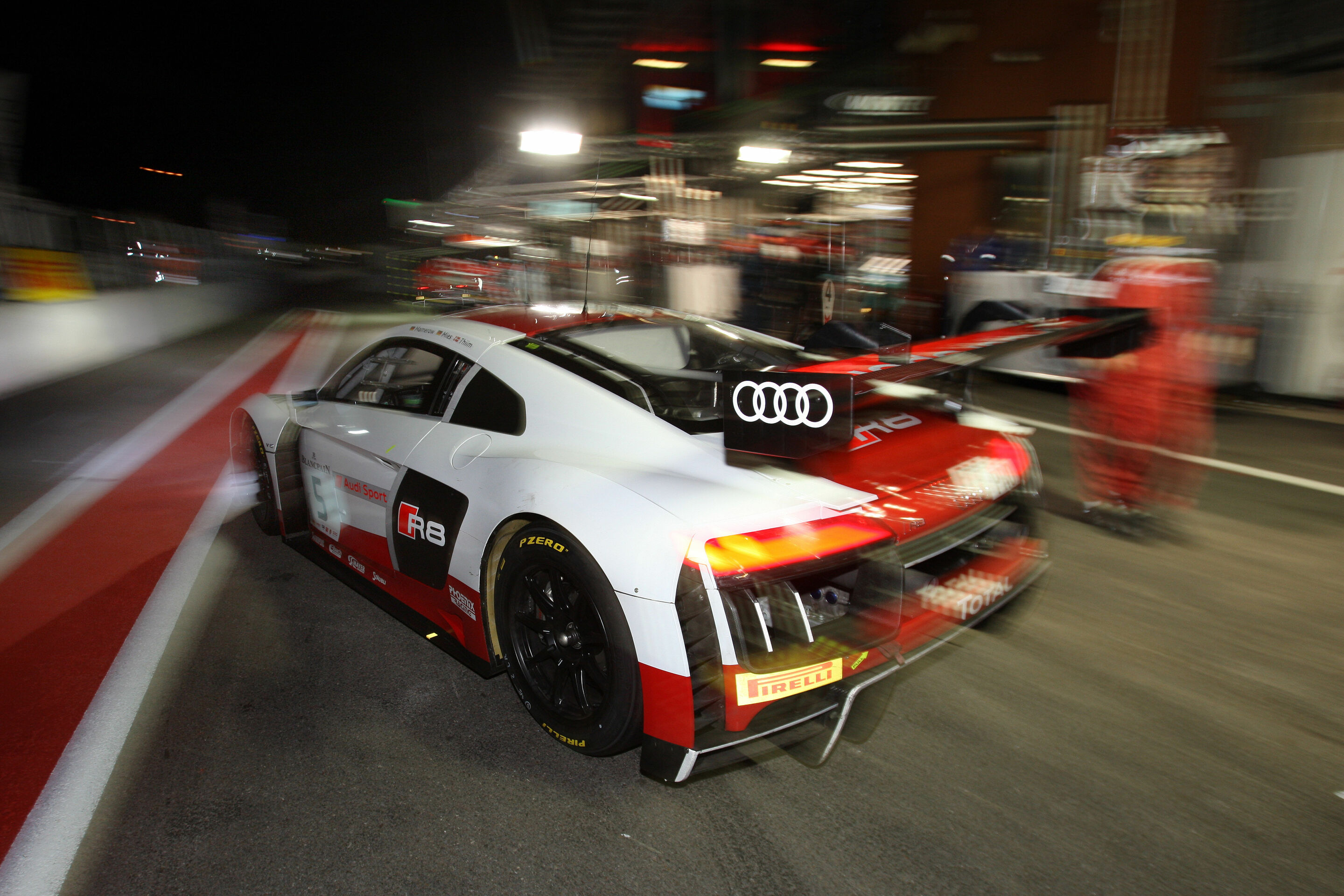 24h Spa 2015 - Audi R8 LMS #5 (Audi Sport Team Phoenix), Christian Mamerow/Christopher Mies/Nicki Thiim