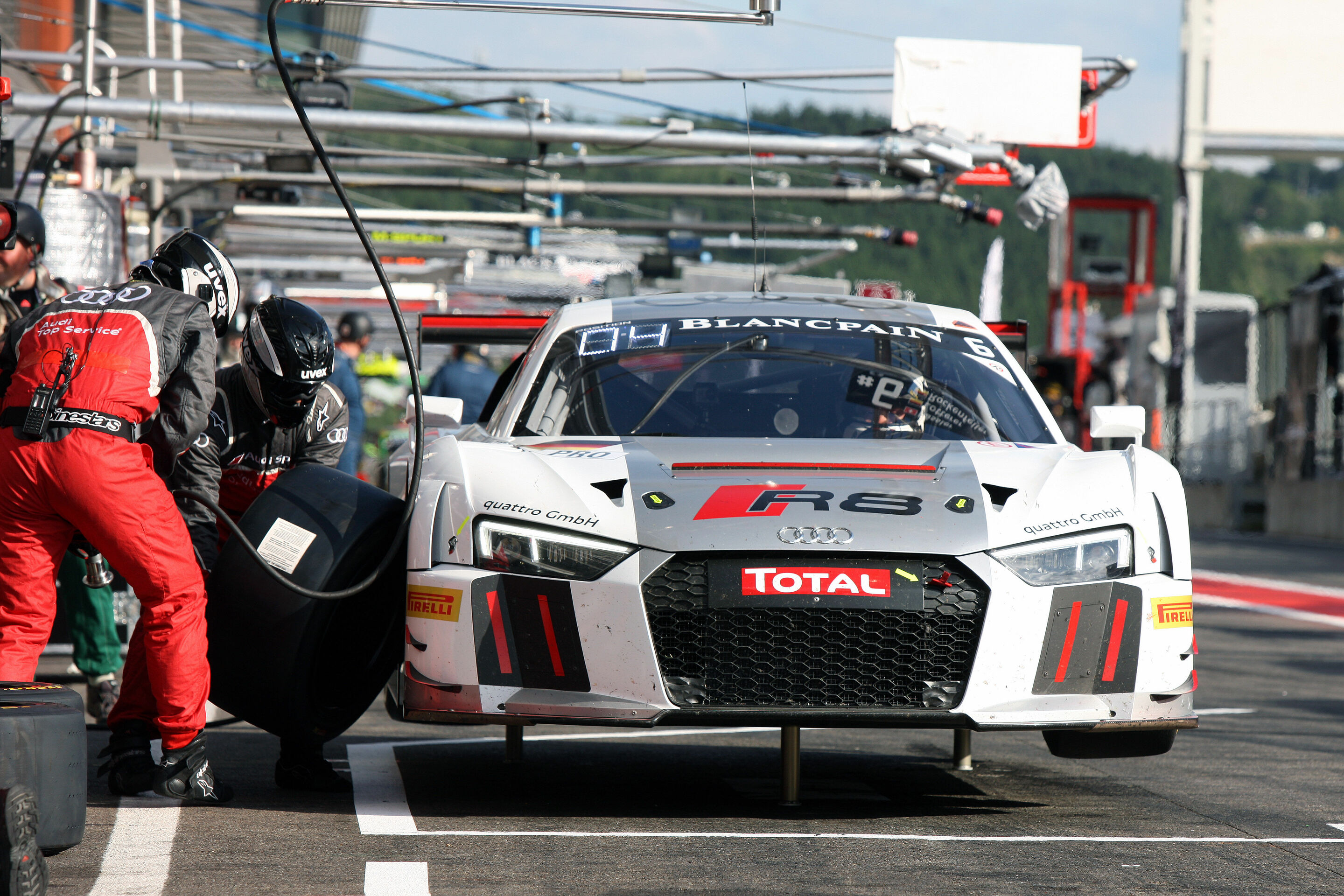 24h Spa 2015 - Audi R8 LMS #6 (Audi Sport Team Phoenix), Marcel Fässler/André Lotterer/Mike Rockenfeller