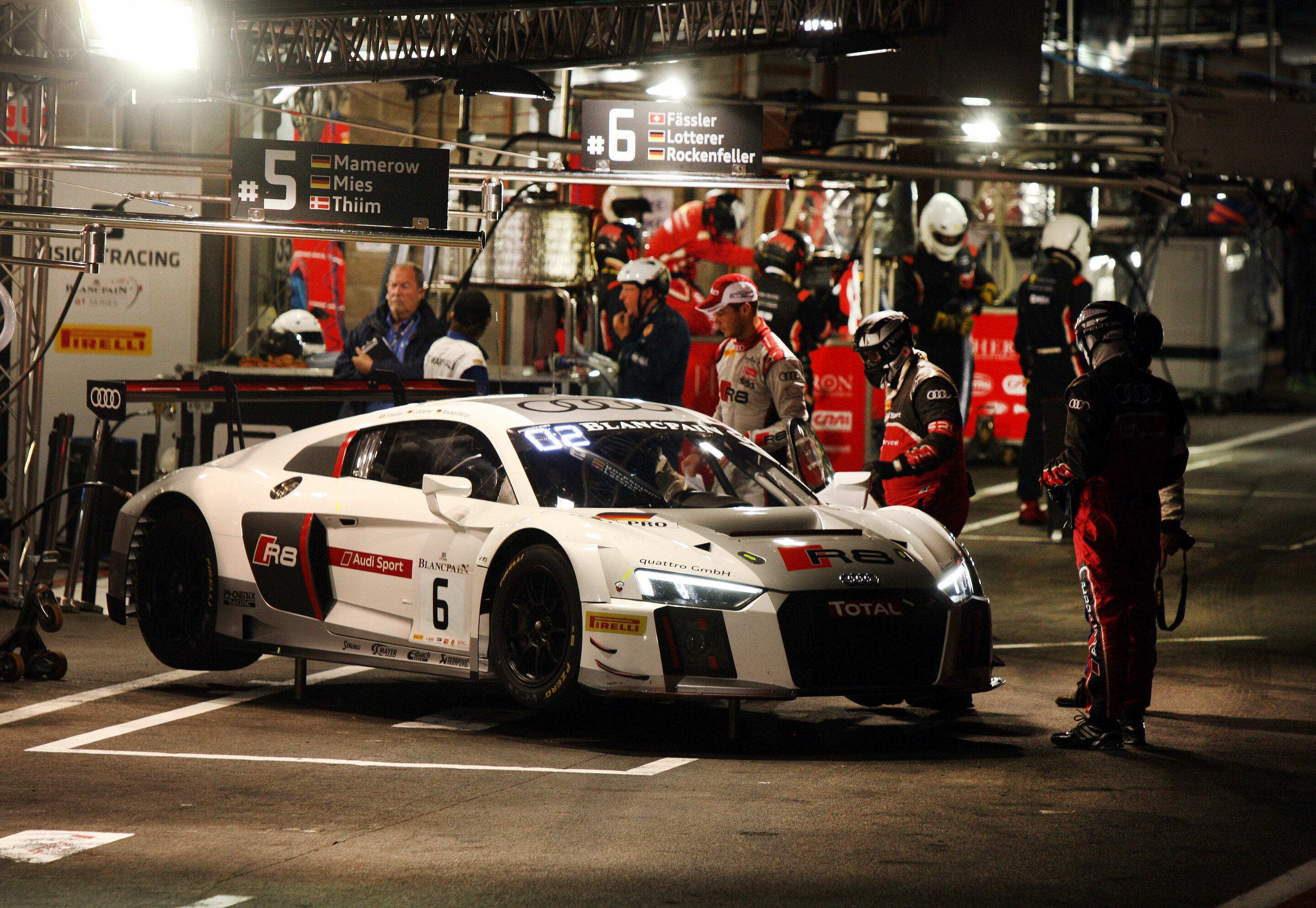 24h Spa 2015 - Audi R8 LMS #6 (Audi Sport Team Phoenix), Marcel Fässler/André Lotterer/Mike Rockenfeller