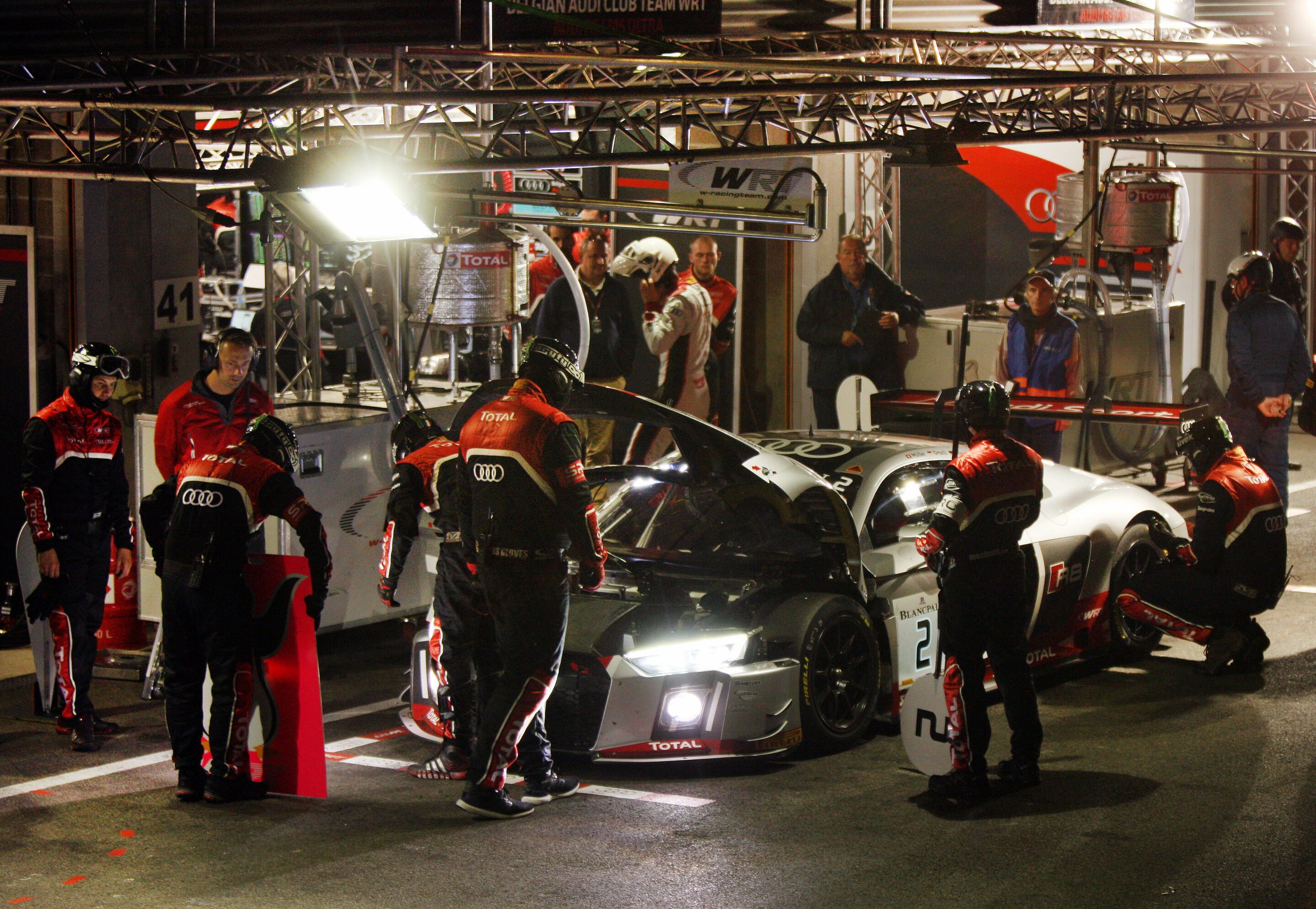 24h Spa 2015 - Audi R8 LMS #2 (Audi Sport Team WRT), Nico Müller/Stéphane Ortelli/Frank Stippler