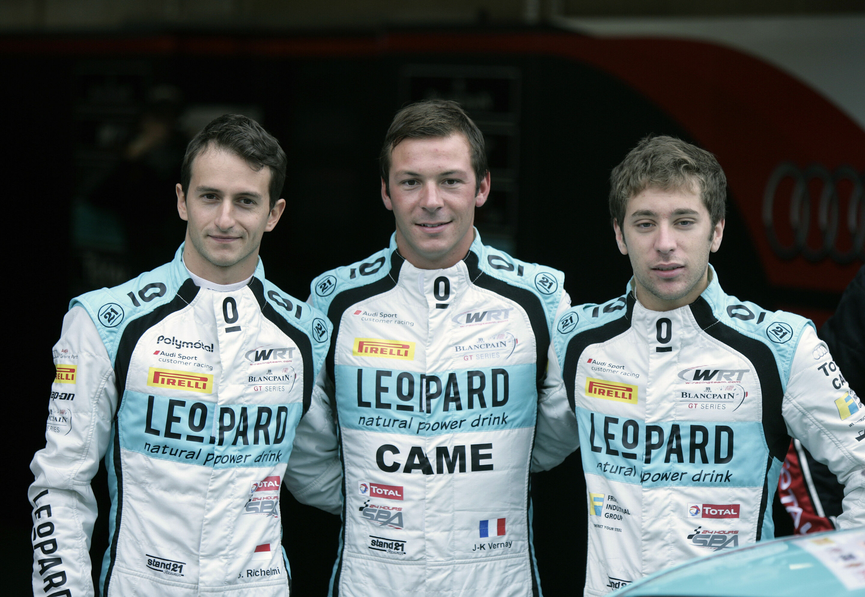 24h Spa 2015 - Stéphane Richelmi (MC), Jean-Karl Vernay (F), Robin Frijns (NL)