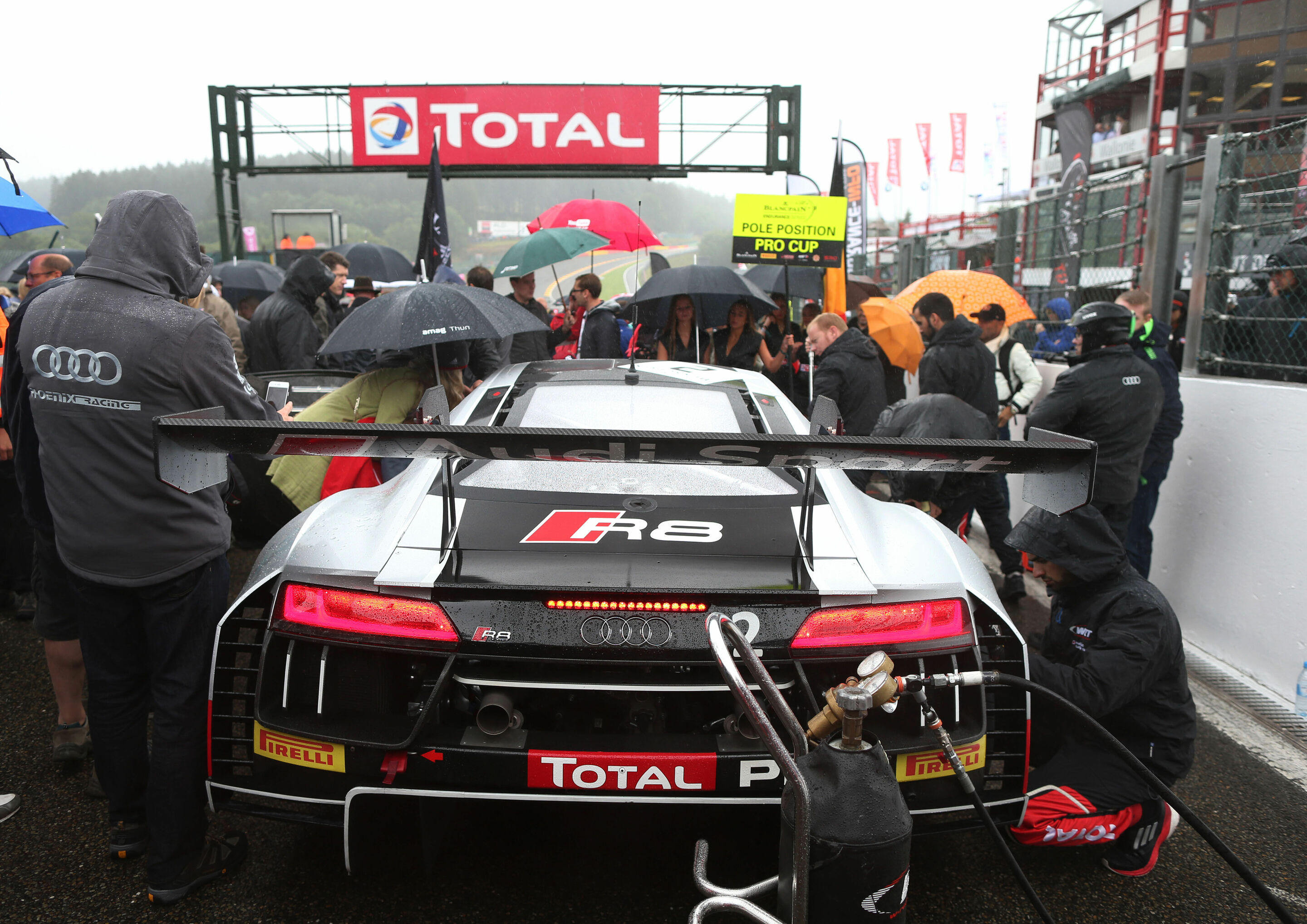 24h Spa 2015 - Audi R8 LMS #2 (Audi Sport Team WRT), Nico Müller/Stéphane Ortelli/Frank Stippler