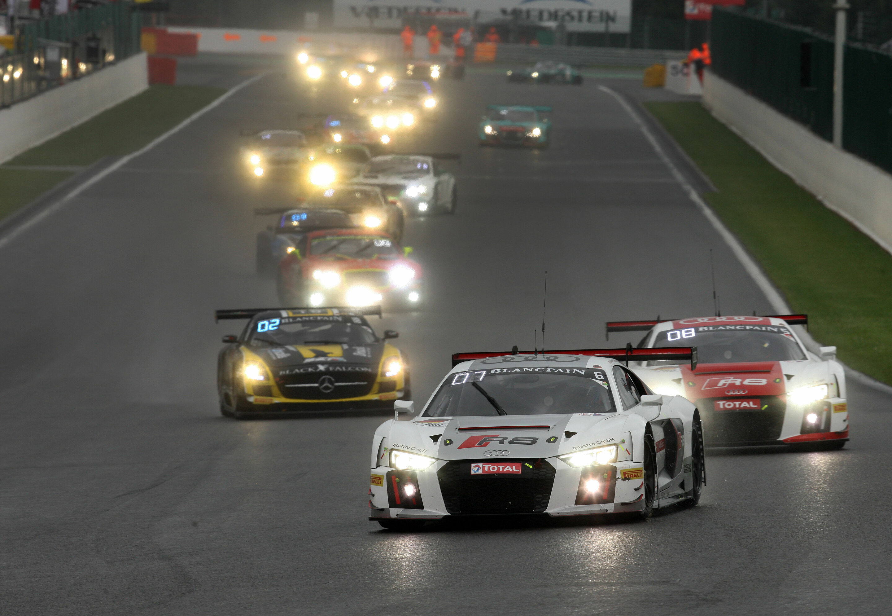 24h Spa 2015 - Audi R8 LMS #6 (Audi Sport Team Phoenix), Marcel Fässler/André Lotterer/Mike Rockenfeller