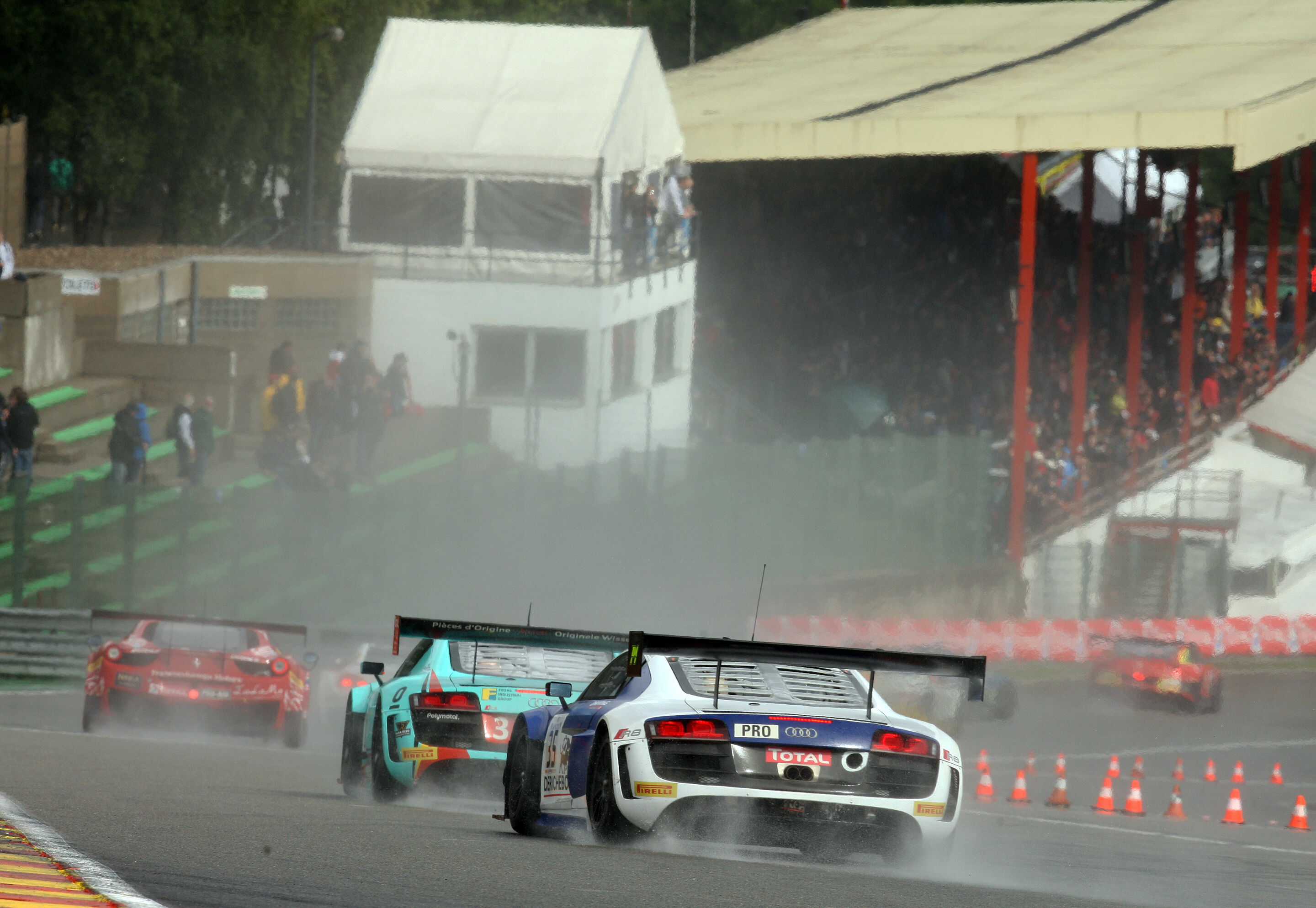 24h Spa 2015 - Audi R8 LMS ultra #35 (Saintéloc), Marc Basseng/Grégory Guilvert/Edward Sandström