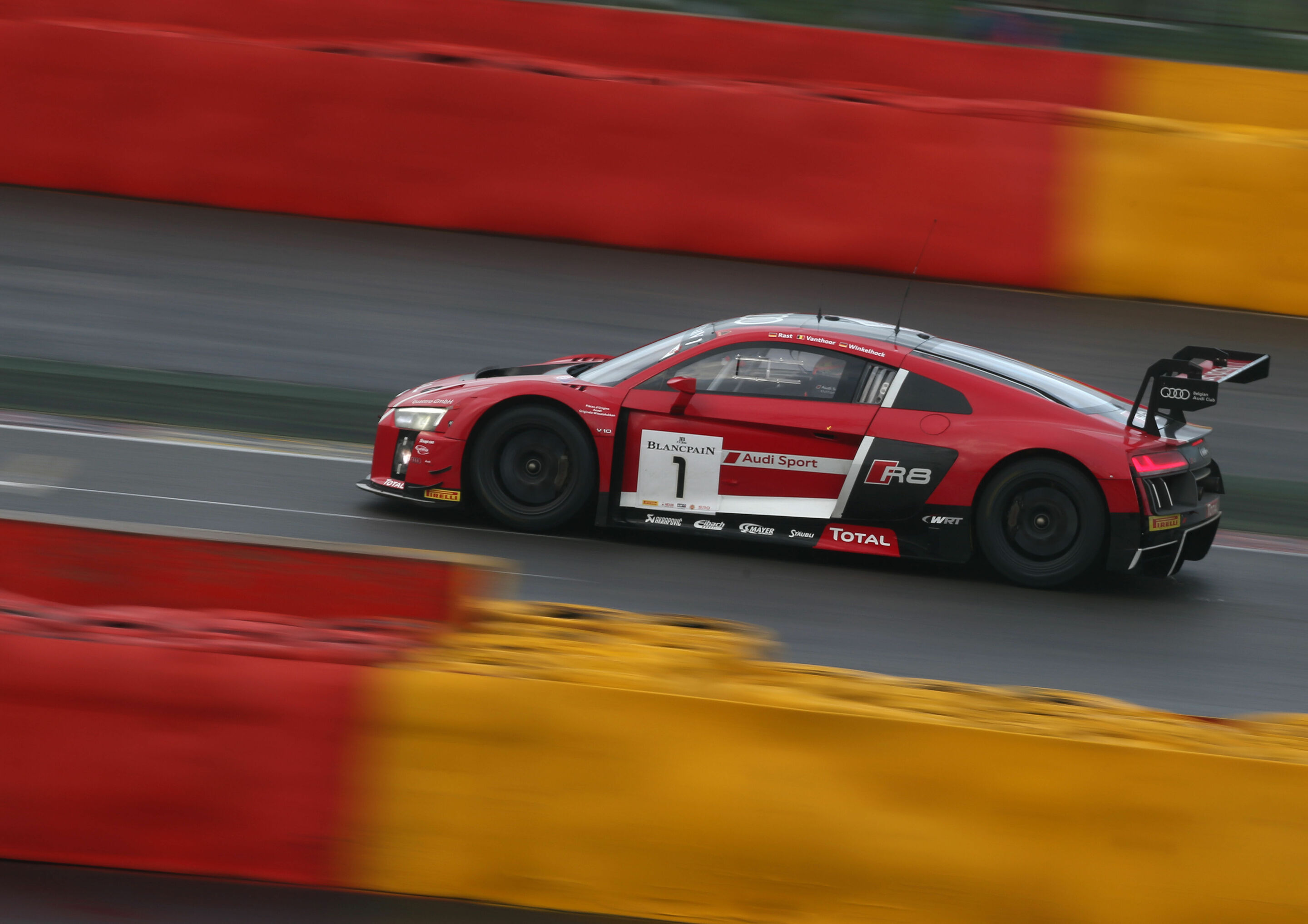 24h Spa 2015 - Audi R8 LMS #1 (Audi Sport Team WRT), René Rast/Laurens Vanthoor/Markus Winkelhock