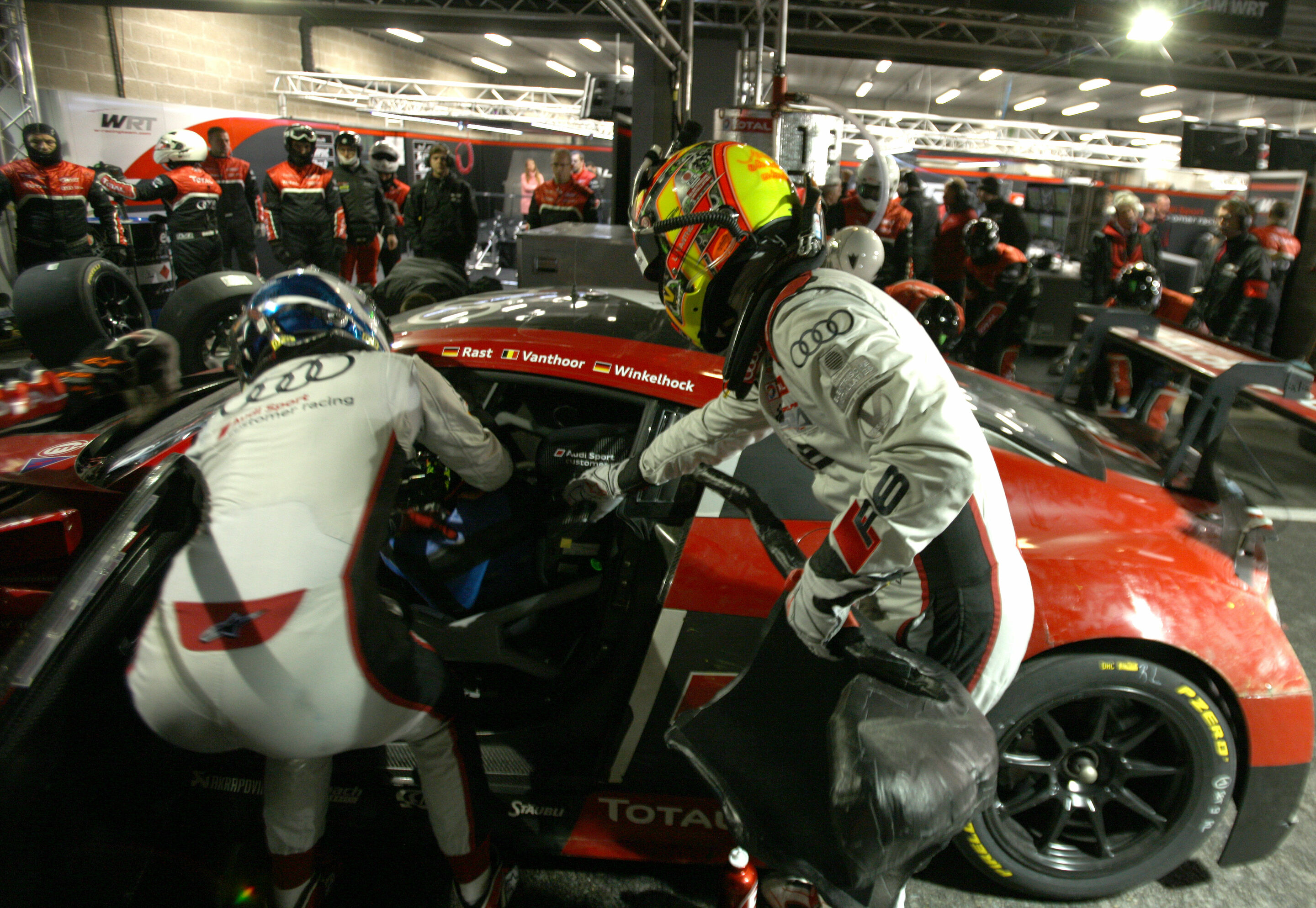 24h Spa 2015 - Audi R8 LMS #1 (Audi Sport Team WRT), René Rast/Laurens Vanthoor/Markus Winkelhock