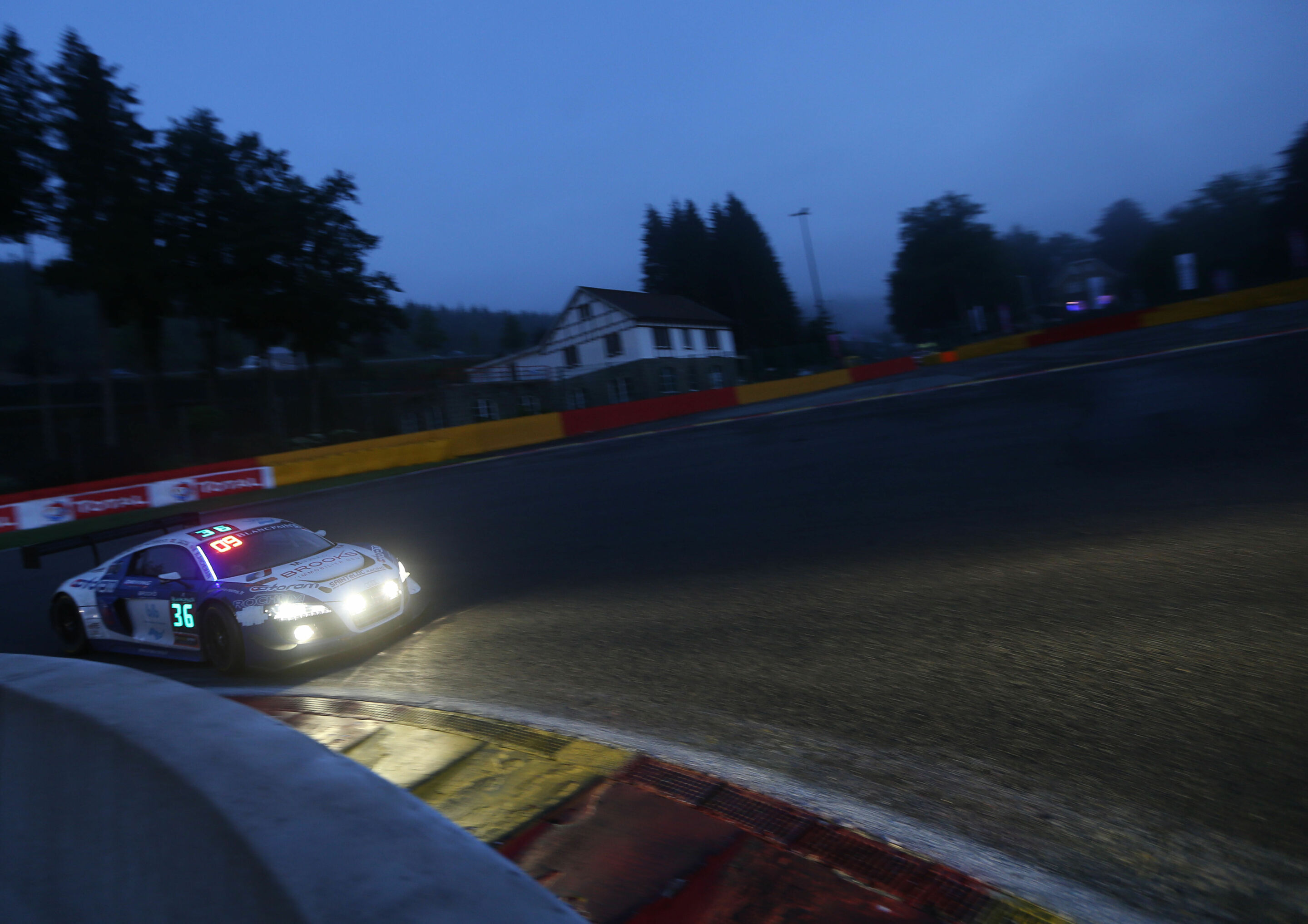 24h Spa 2015 - Audi R8 LMS ultra #36 (Saintéloc), Michaël Blanchemain/Mino Caccia/Philippe Haezebrouck/Gilles Lallement