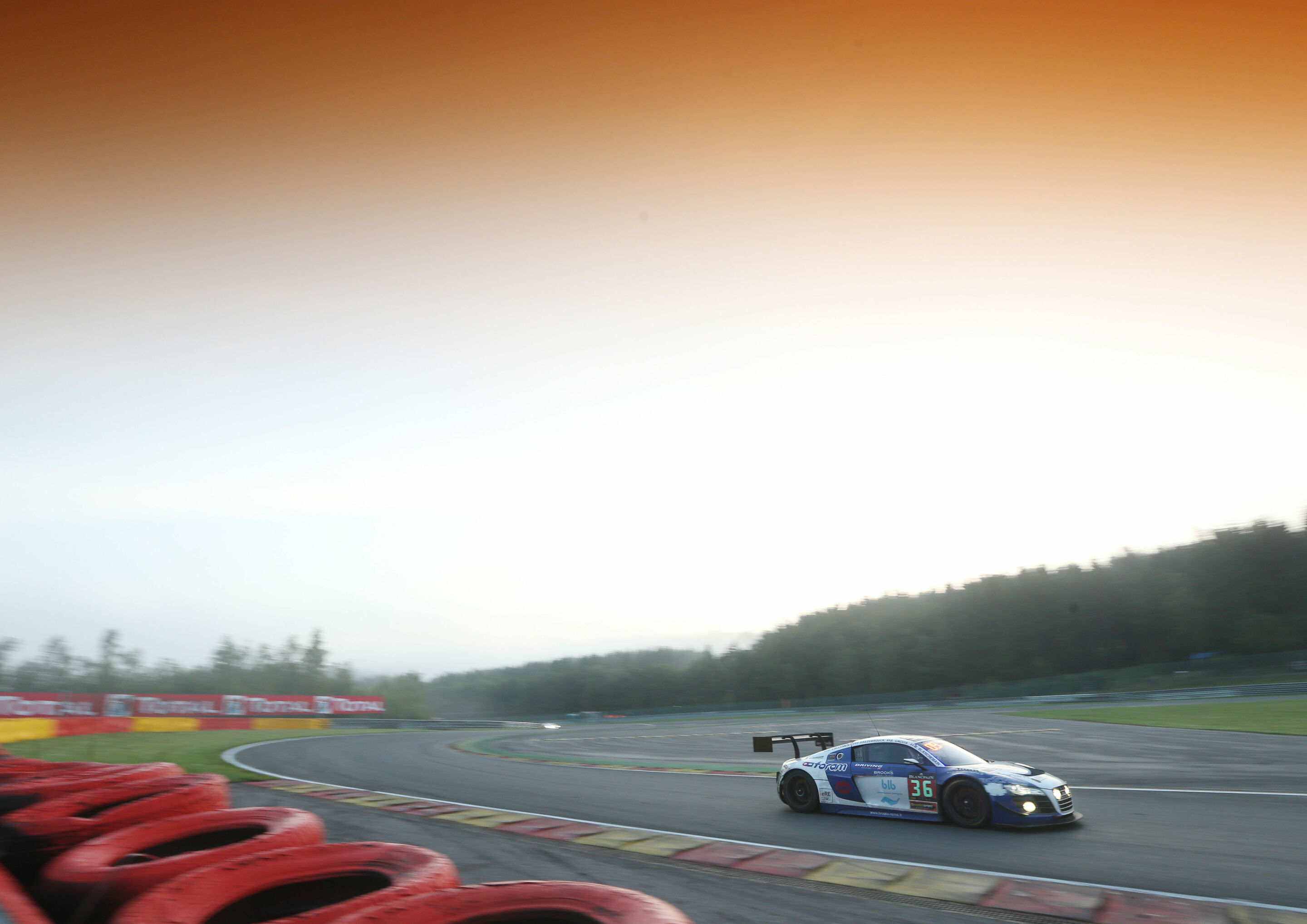 24h Spa 2015 - Audi R8 LMS ultra #36 (Saintéloc), Michaël Blanchemain/Mino Caccia/Philippe Haezebrouck/Gilles Lallement