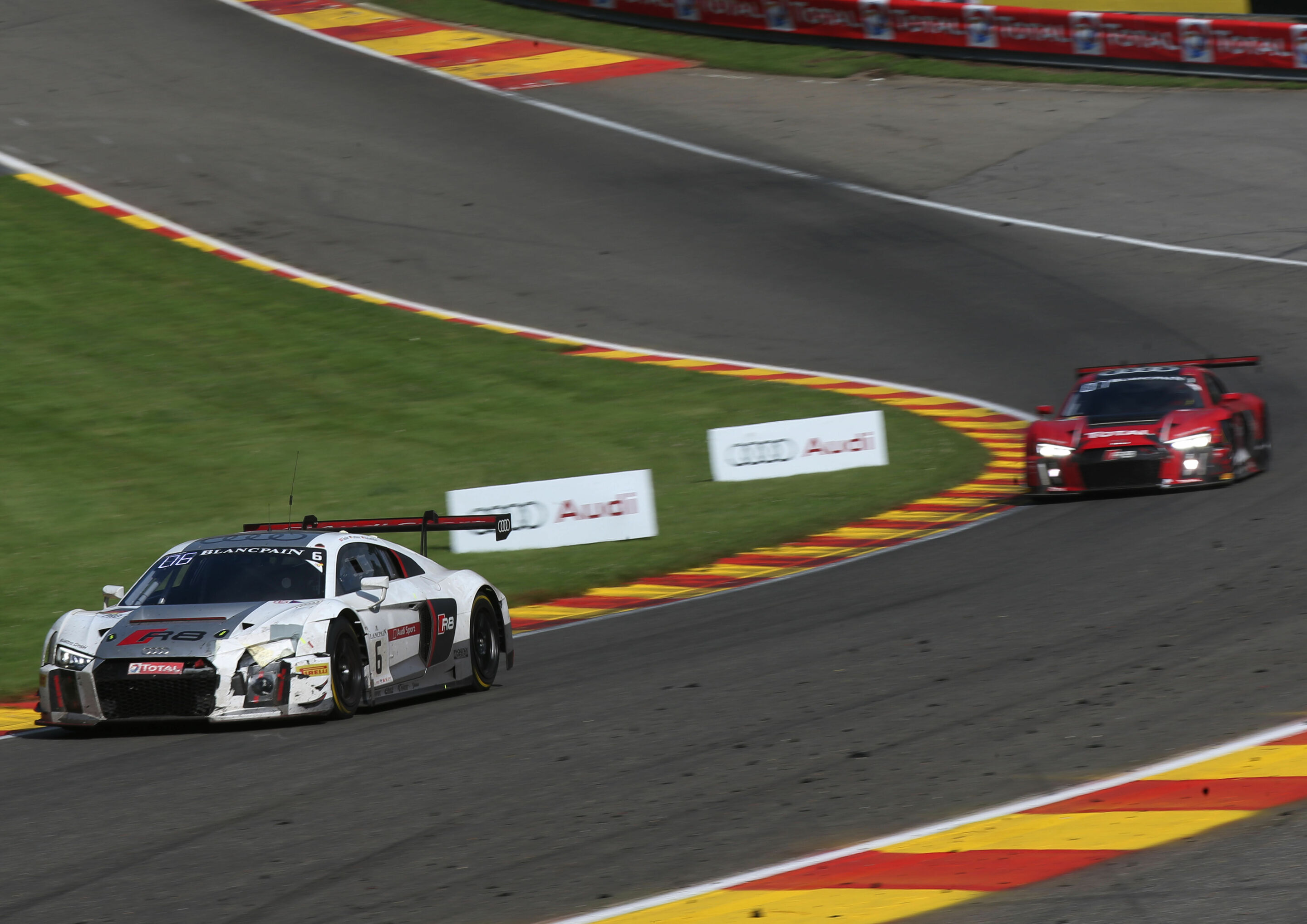 24h Spa 2015 - Audi R8 LMS #6 (Audi Sport Team Phoenix), Marcel Fässler/André Lotterer/Mike Rockenfeller