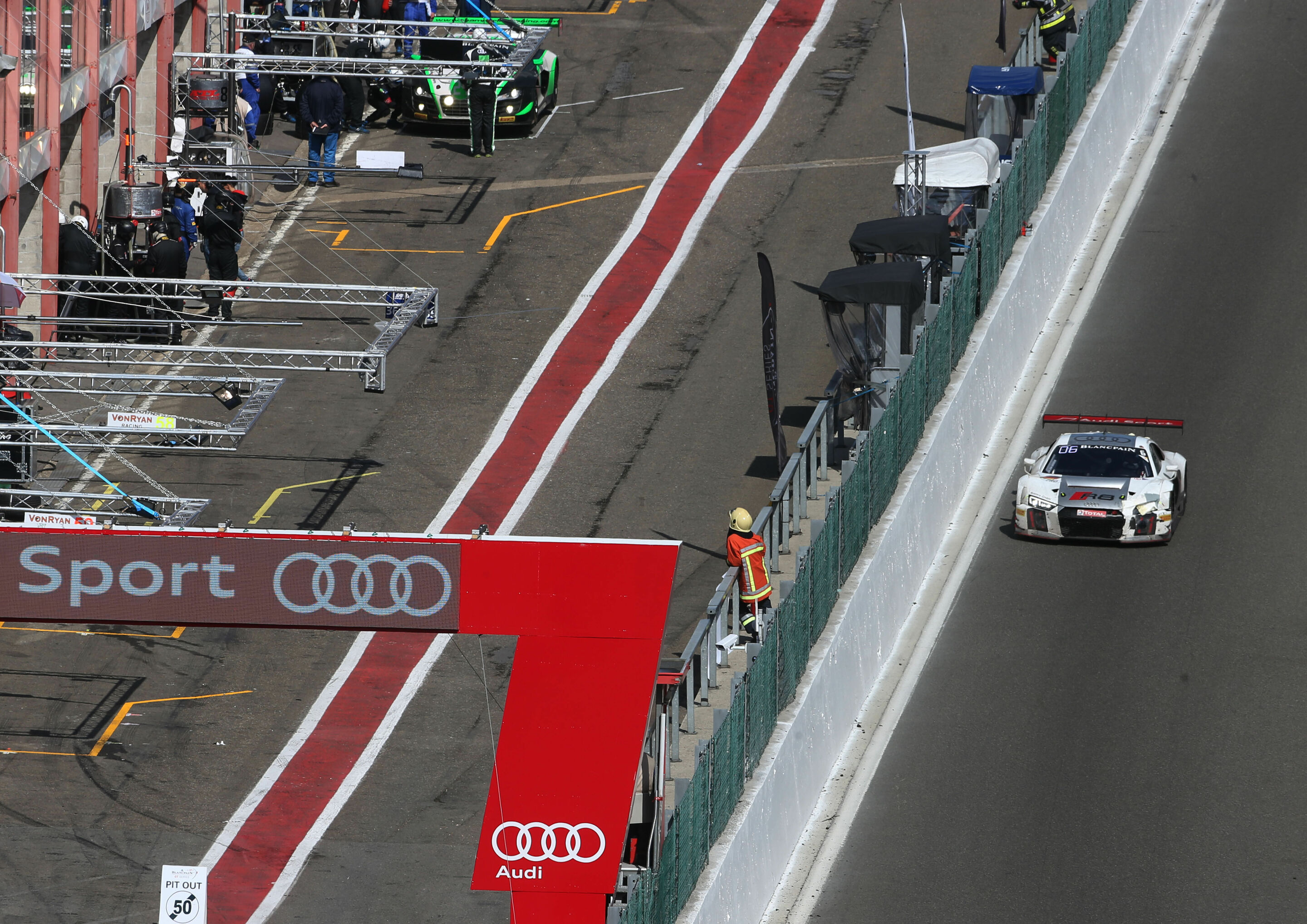 24h Spa 2015 - Audi R8 LMS #6 (Audi Sport Team Phoenix), Marcel Fässler/André Lotterer/Mike Rockenfeller